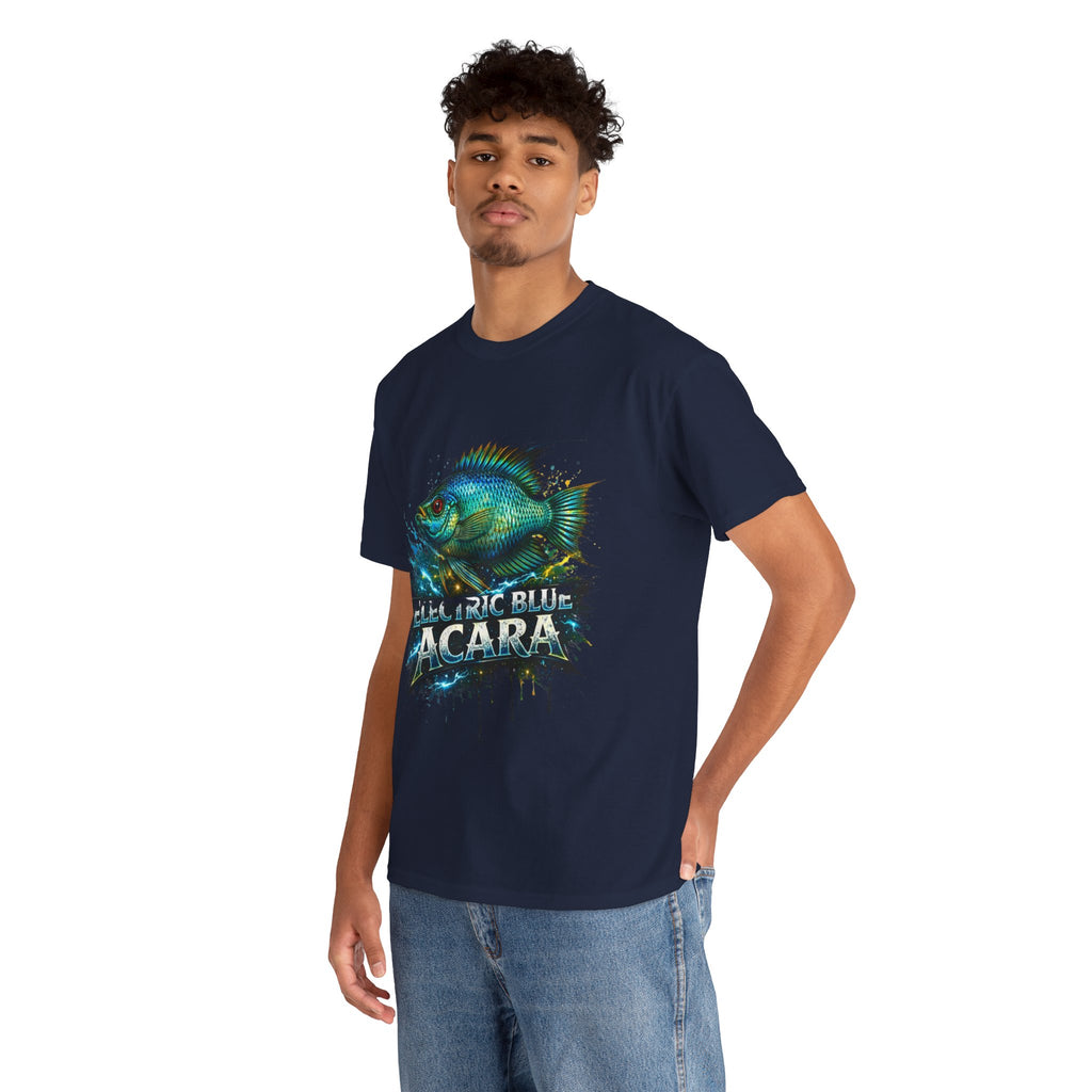 Electric Blue Acara – Premium Graphic Tee