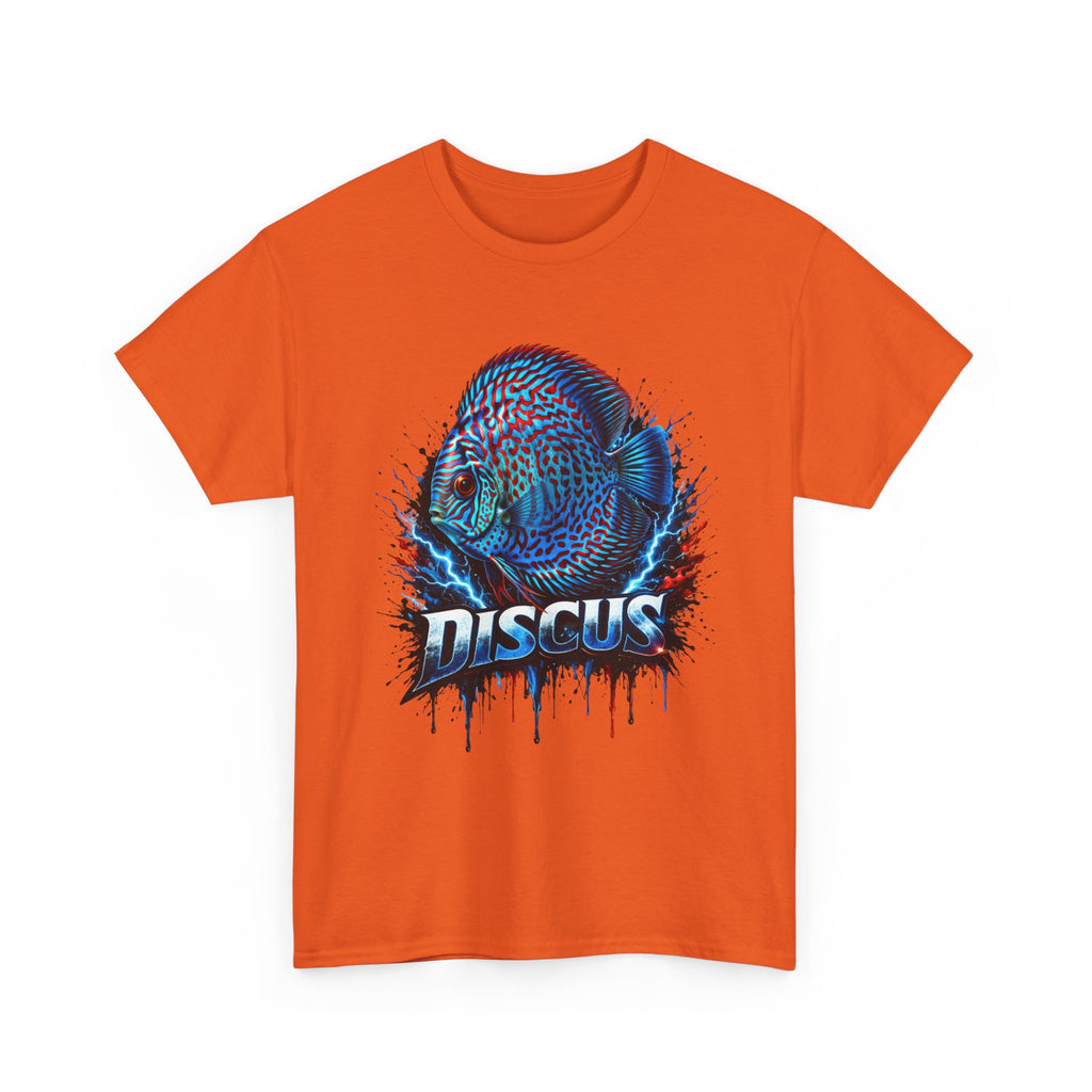 Discus Fish Graphic Tee - Vibrant Aquarium Fish Shirt