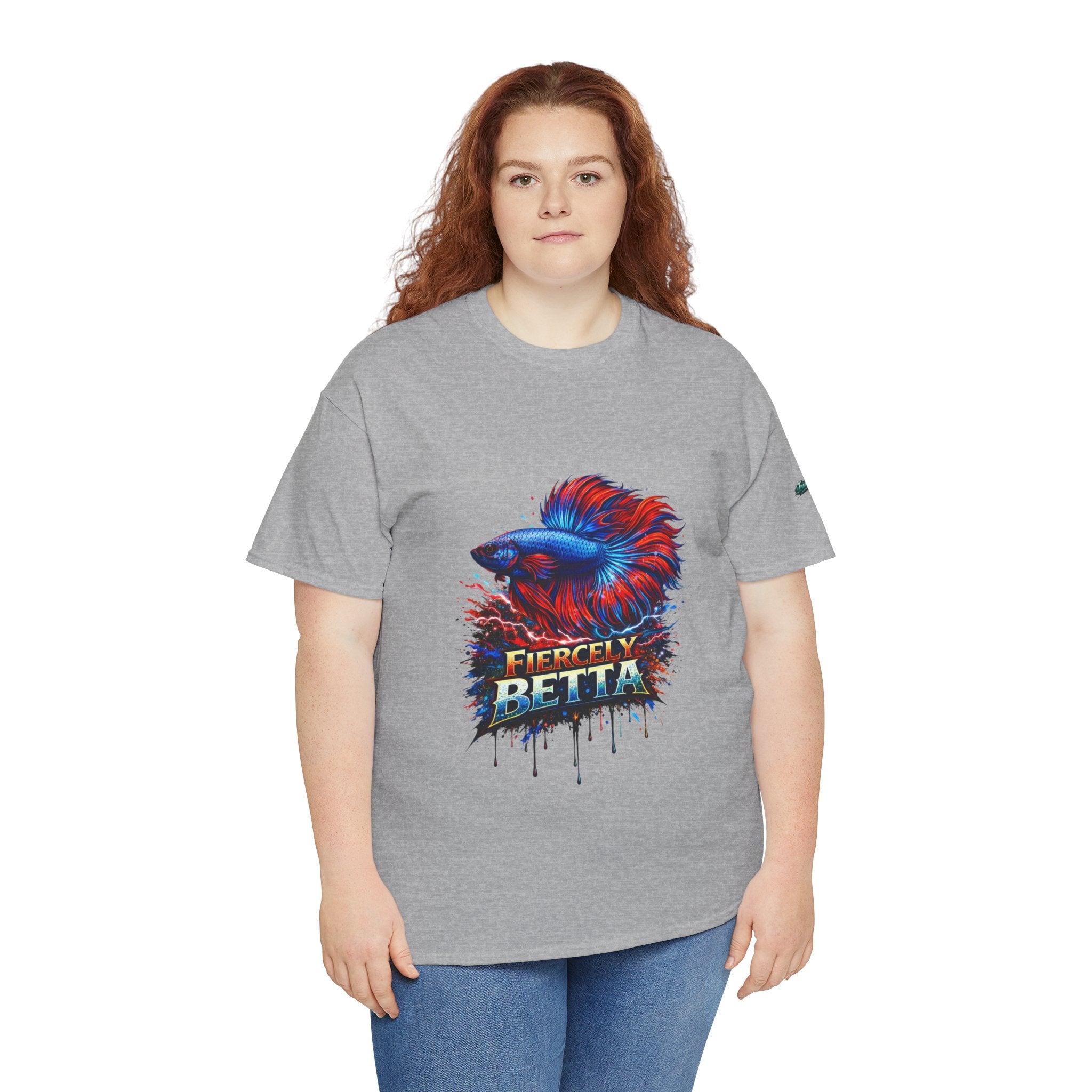 Betta Fish T-Shirt — Fiercely Betta Colorful Aquarium Fish Tee