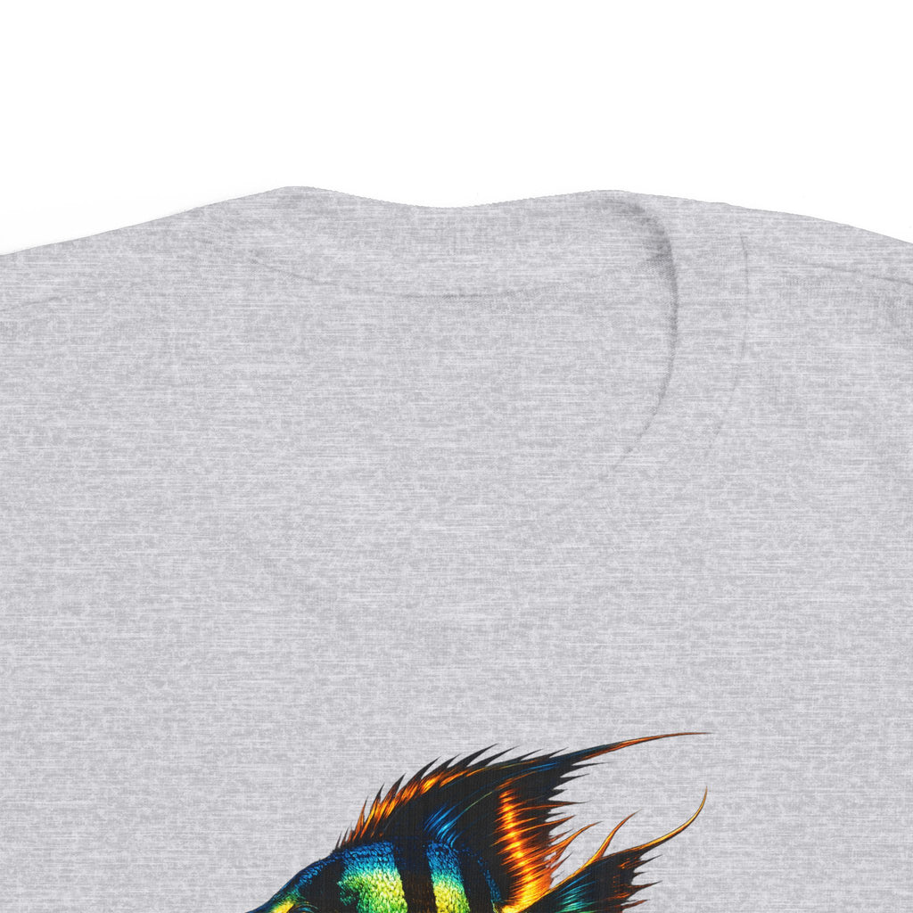 Toddler Fish Tee — Colorful Angelfish Graphic Kids Shirt
