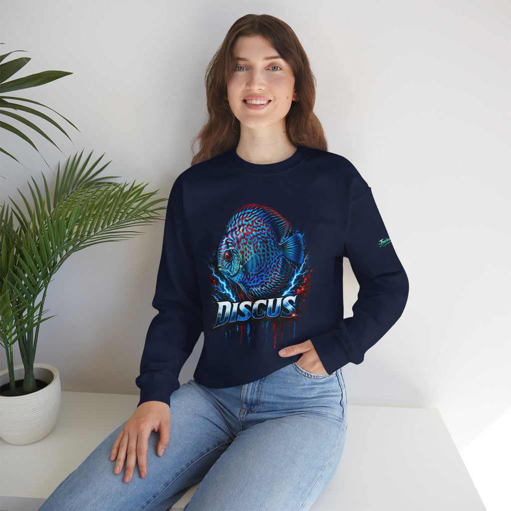 Electric Discus – Heavy Blend "Lightning" Crewneck Sweatshirt