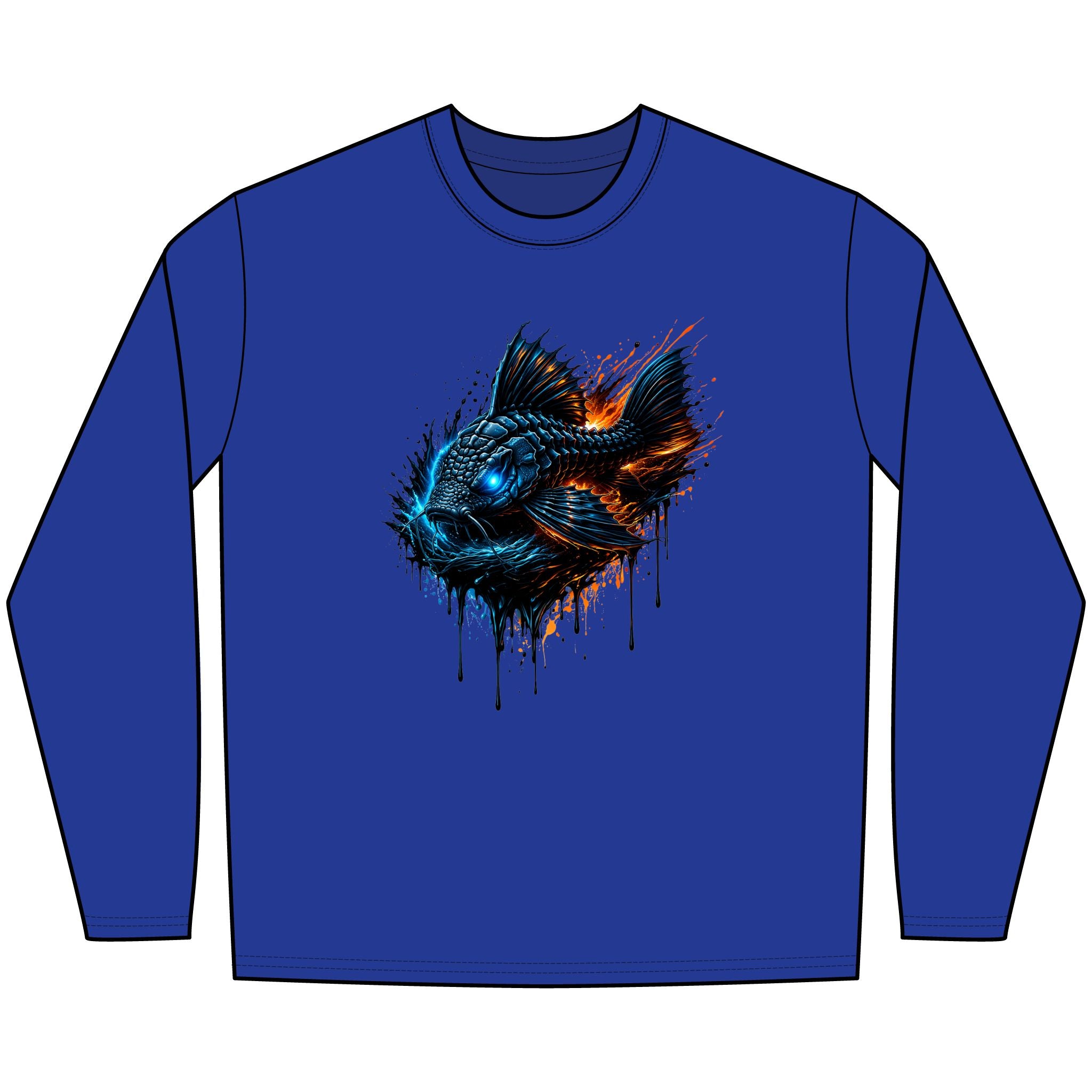 Armored Pleco L-185 – Men’s Performance Moisture-Wicking Shirt