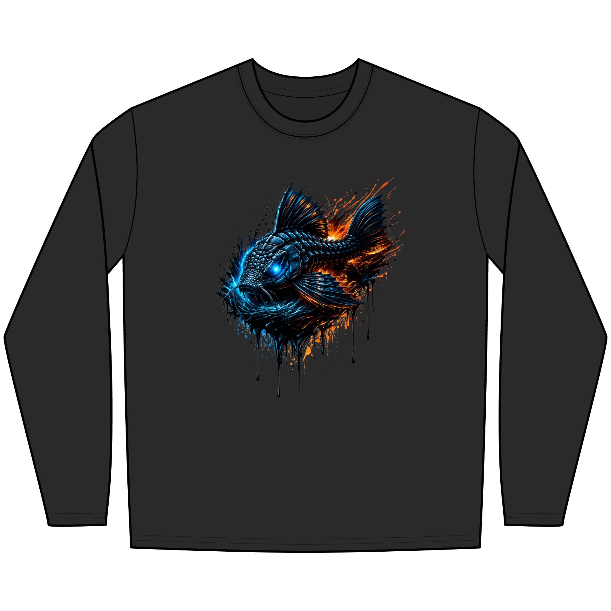 Armored Pleco L-185 – Men’s Performance Moisture-Wicking Shirt