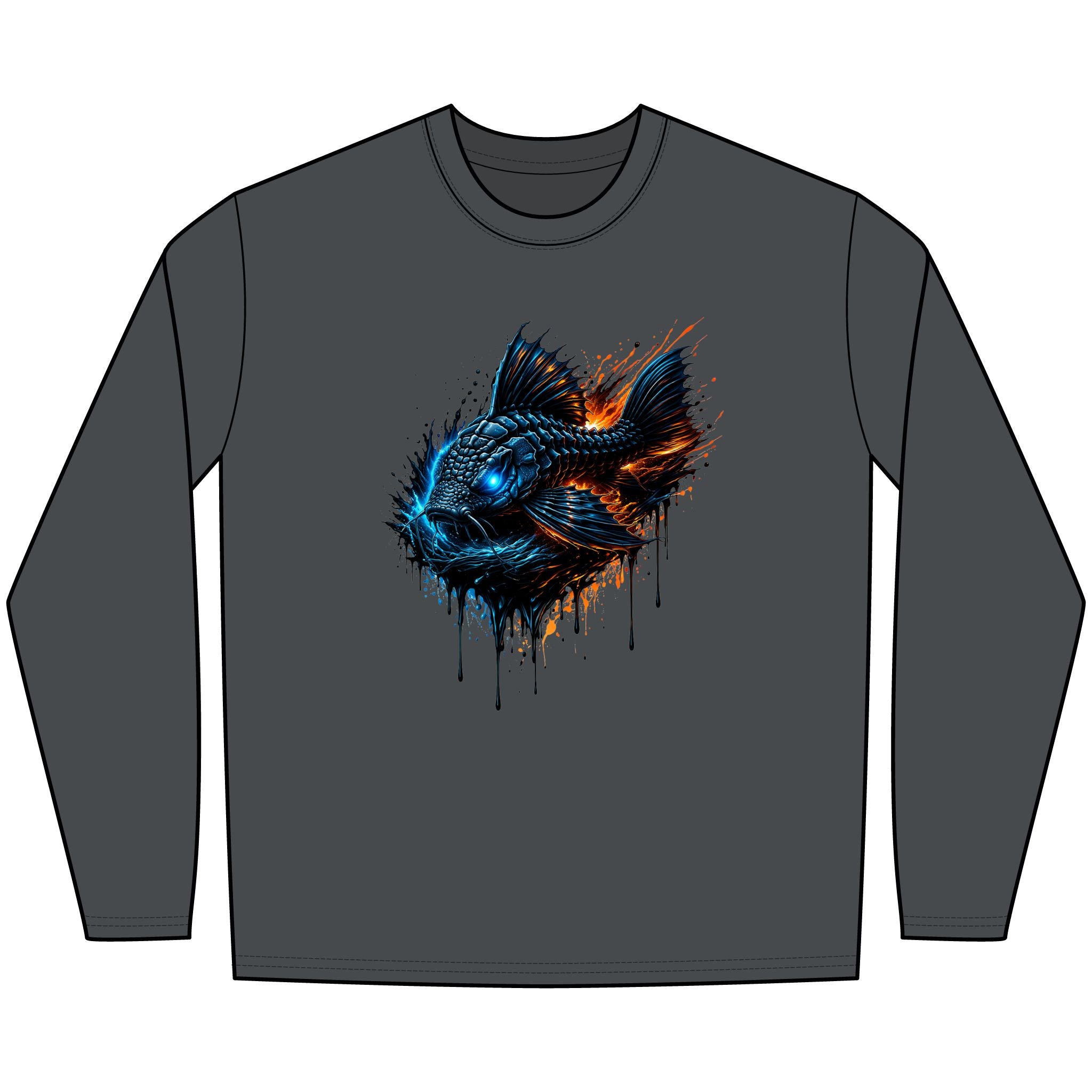 Armored Pleco L-185 – Men’s Performance Moisture-Wicking Shirt