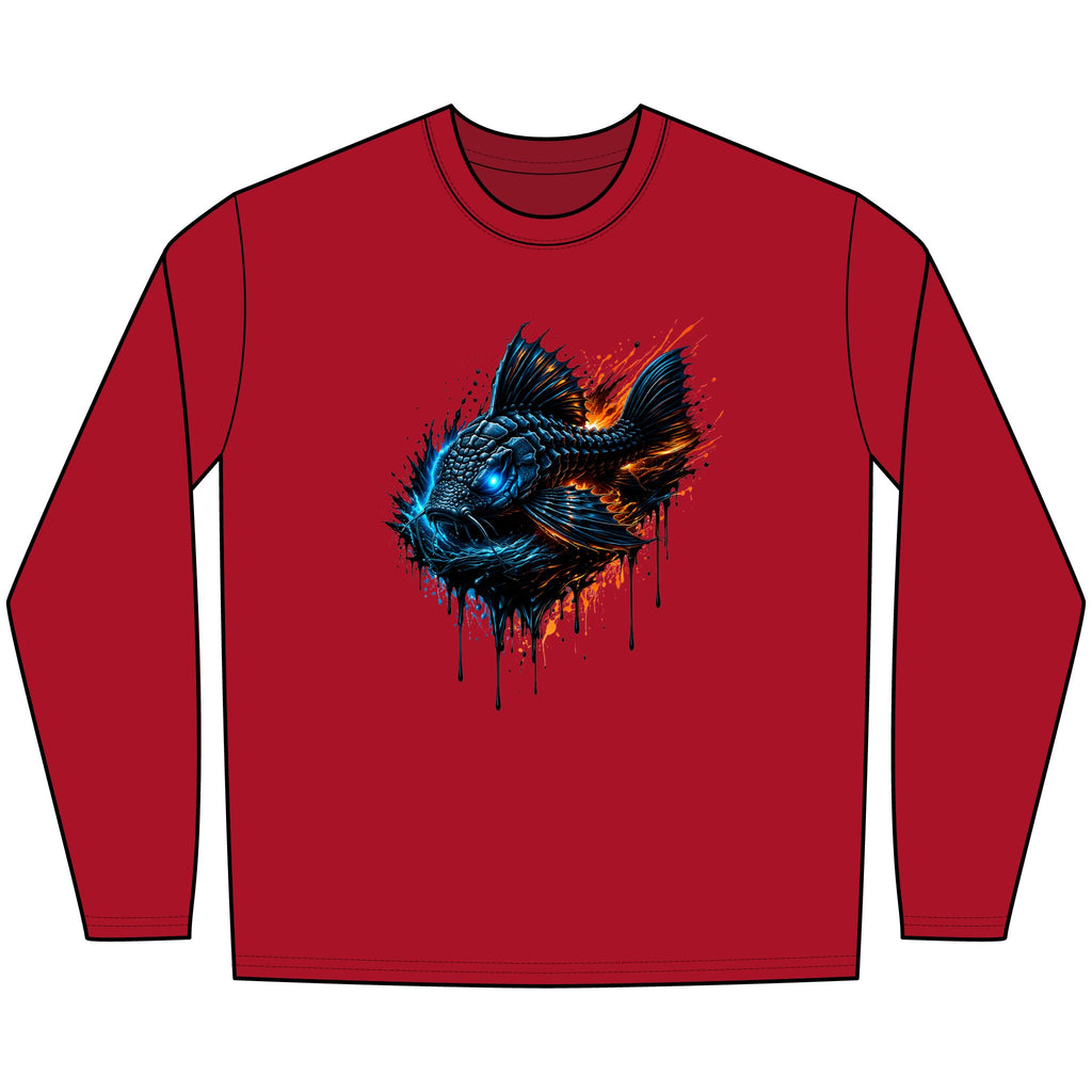 Armored Pleco L-185 – Men’s Performance Moisture-Wicking Shirt
