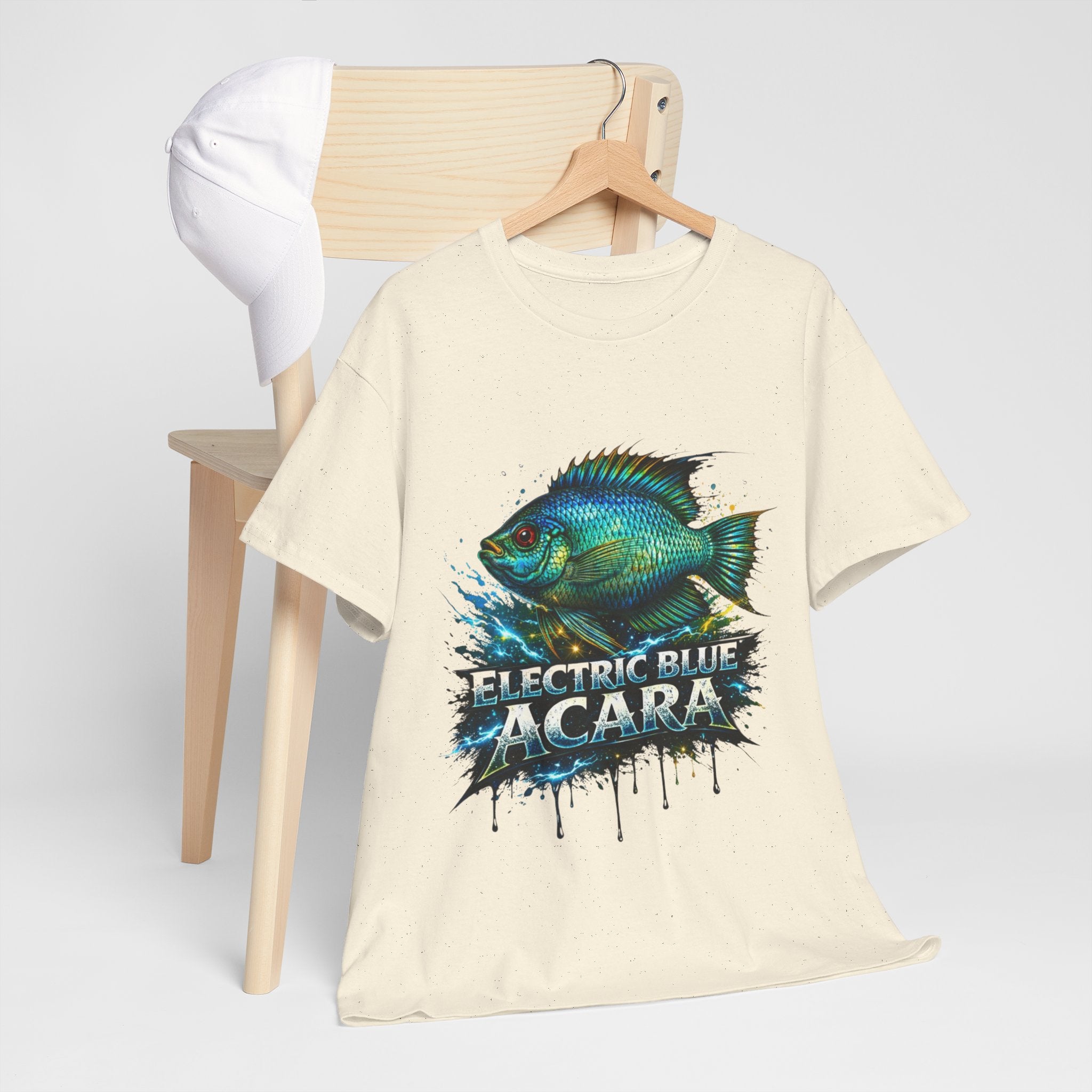 Electric Blue Acara – Premium Graphic Tee