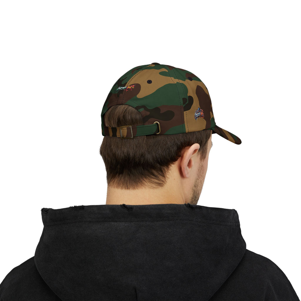 Betta Fish Dad Cap – Embroidered Color Splash Fish Baseball Hat