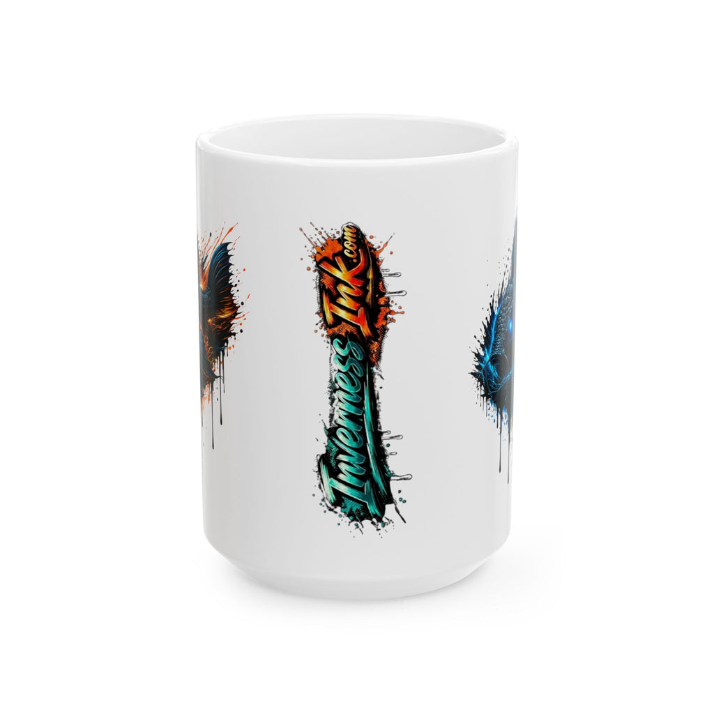 Armored Pleco – Premium "Deep Glow" Ceramic Mug Coffee Cup (11oz/15oz)