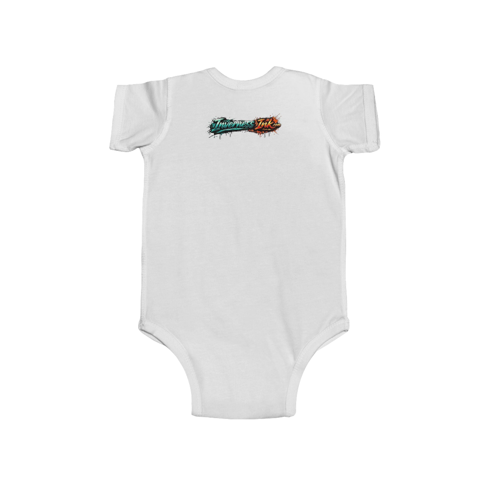 Betta Fish Baby Bodysuit — Colorful Watercolor Aquarium Infant Onesie