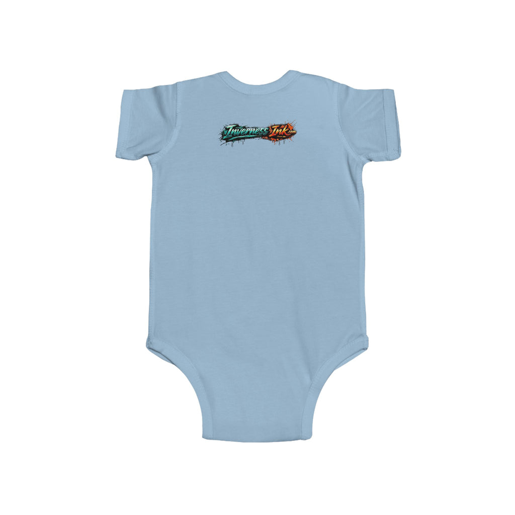 Betta Fish Baby Bodysuit — Colorful Watercolor Aquarium Infant Onesie