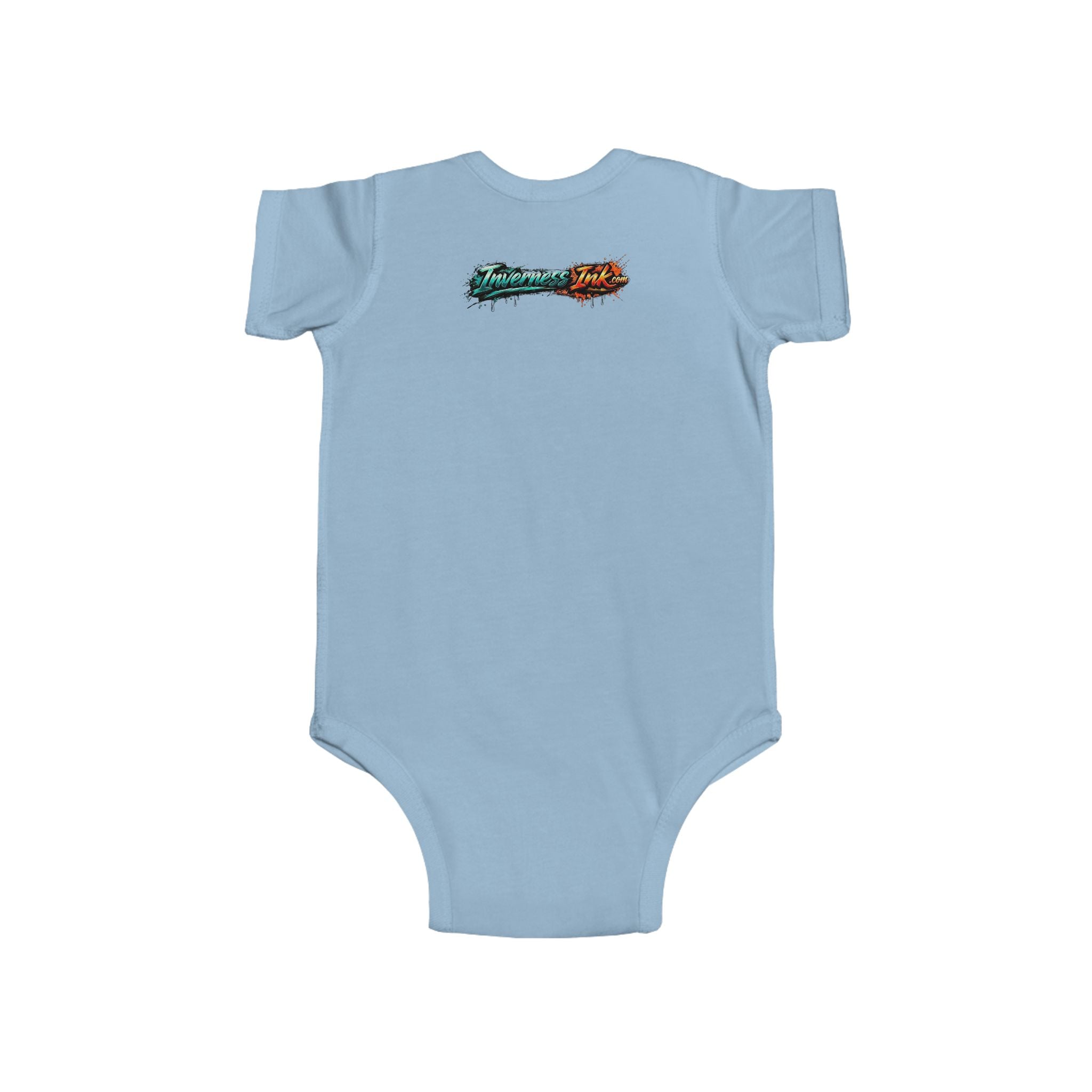 Betta Fish Baby Bodysuit — Colorful Watercolor Aquarium Infant Onesie