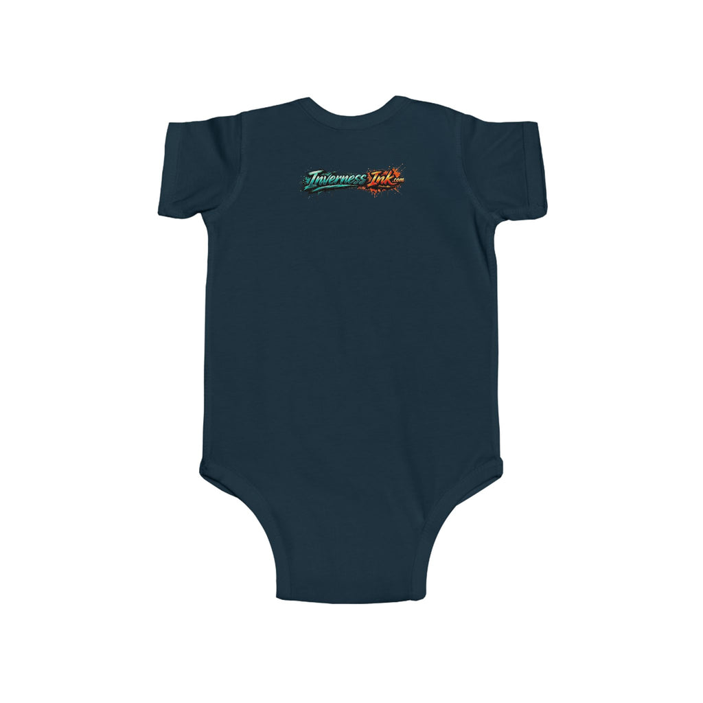 Betta Fish Baby Bodysuit — Colorful Watercolor Aquarium Infant Onesie
