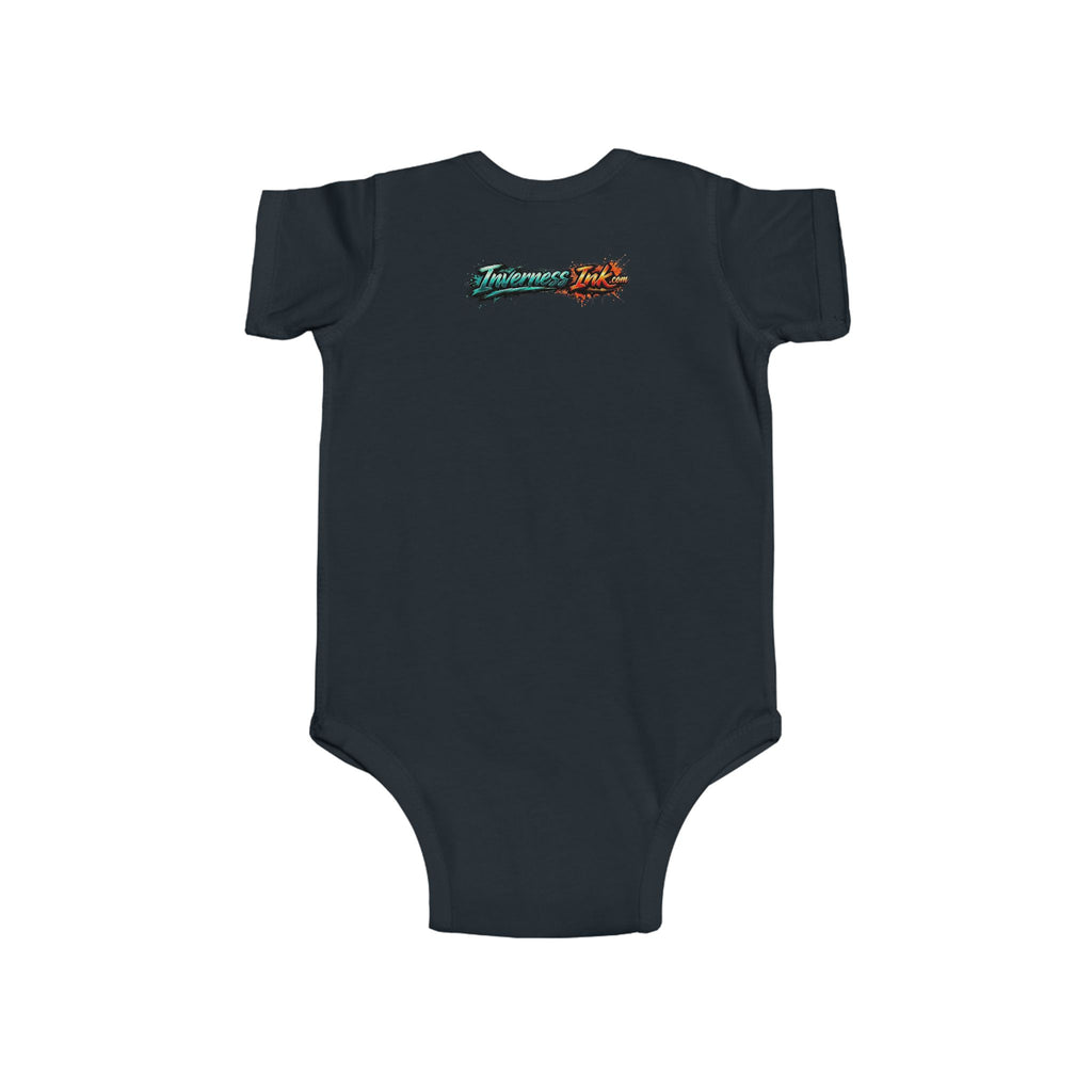 Betta Fish Baby Bodysuit — Colorful Watercolor Aquarium Infant Onesie