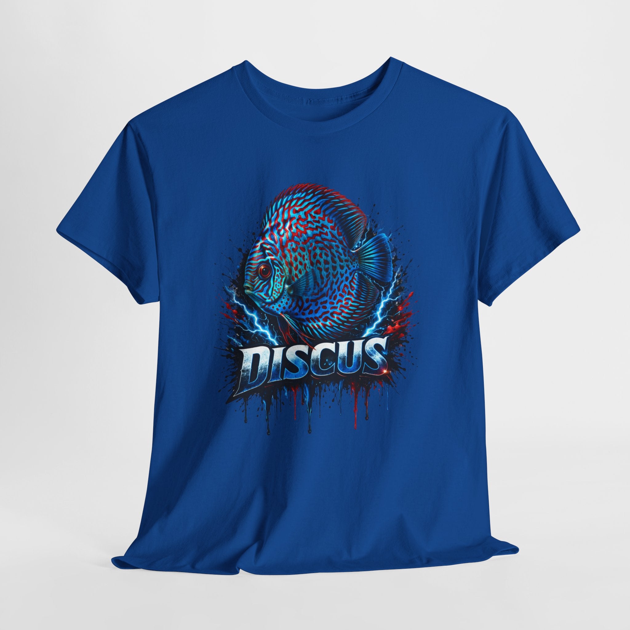 Discus Fish Graphic Tee - Vibrant Aquarium Fish Shirt
