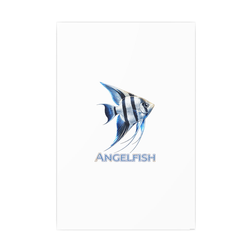 Angelfish – Premium Satin Photo Art Poster