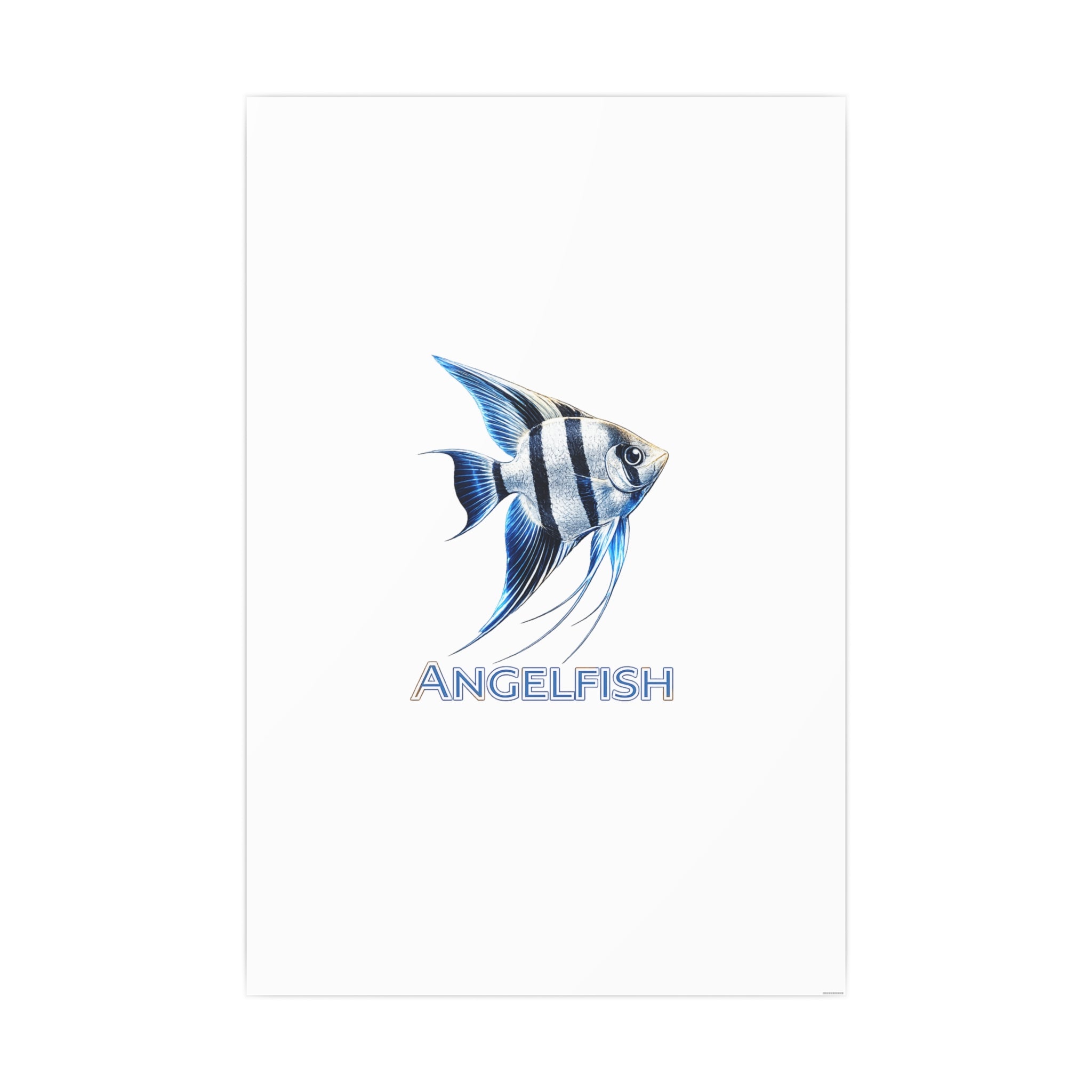 Angelfish – Premium Satin Photo Art Poster