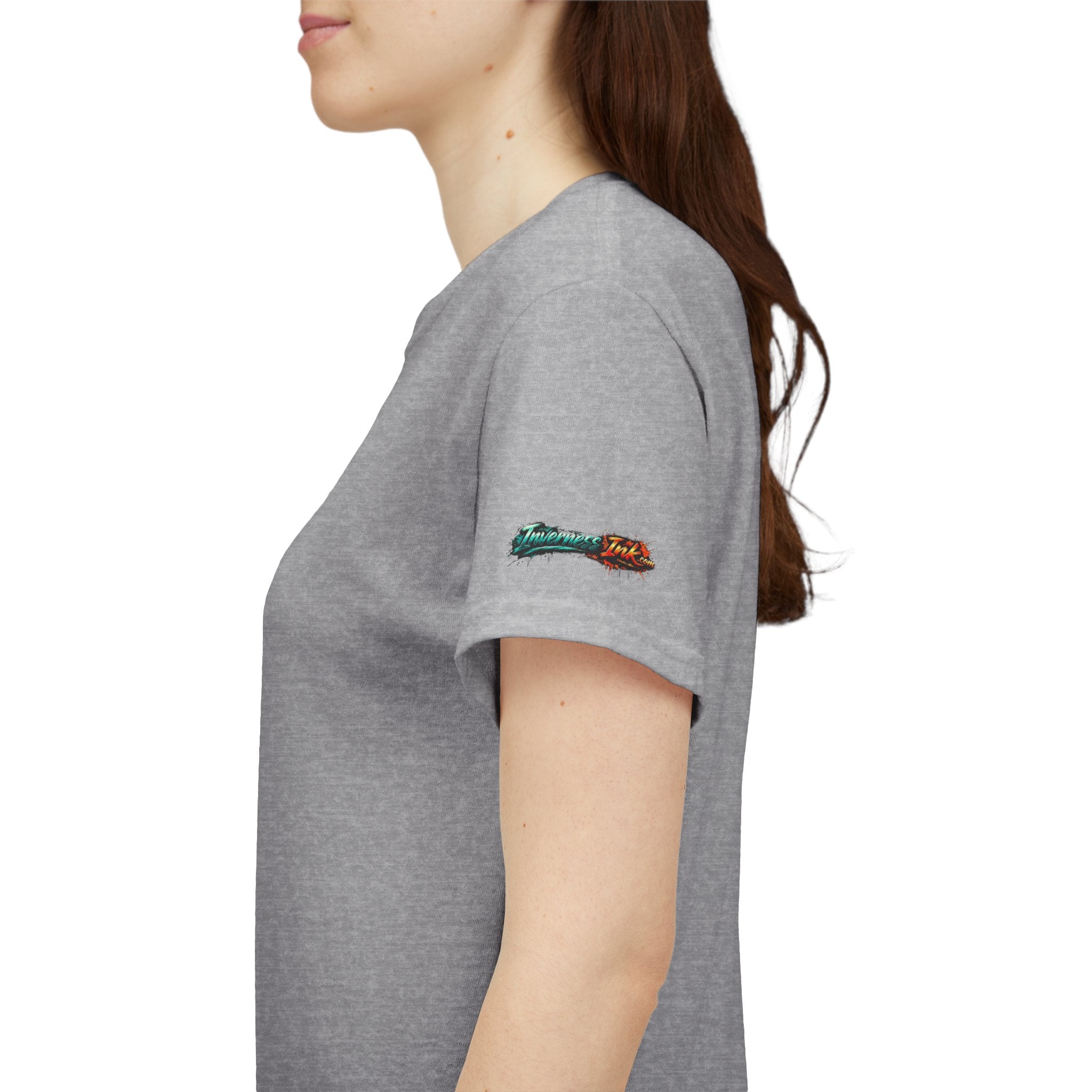 Angelfish Graphic Tee — Blue Tropical Fish Shirt