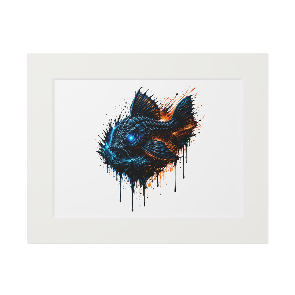 Armored Pleco L-185 – Premium Matted Fine Art Print