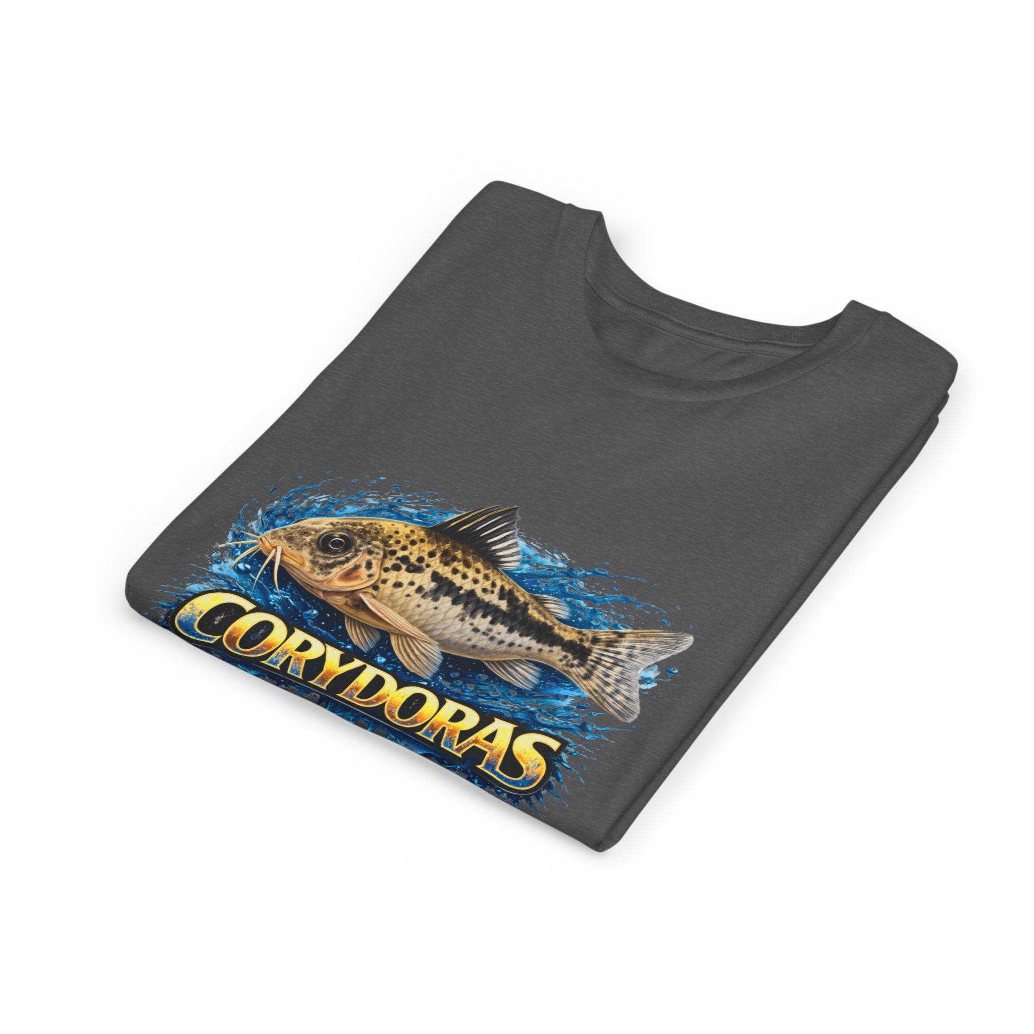 Corydoras Fish Youth Tee – Cute Aquarium Catfish Graphic Shirt