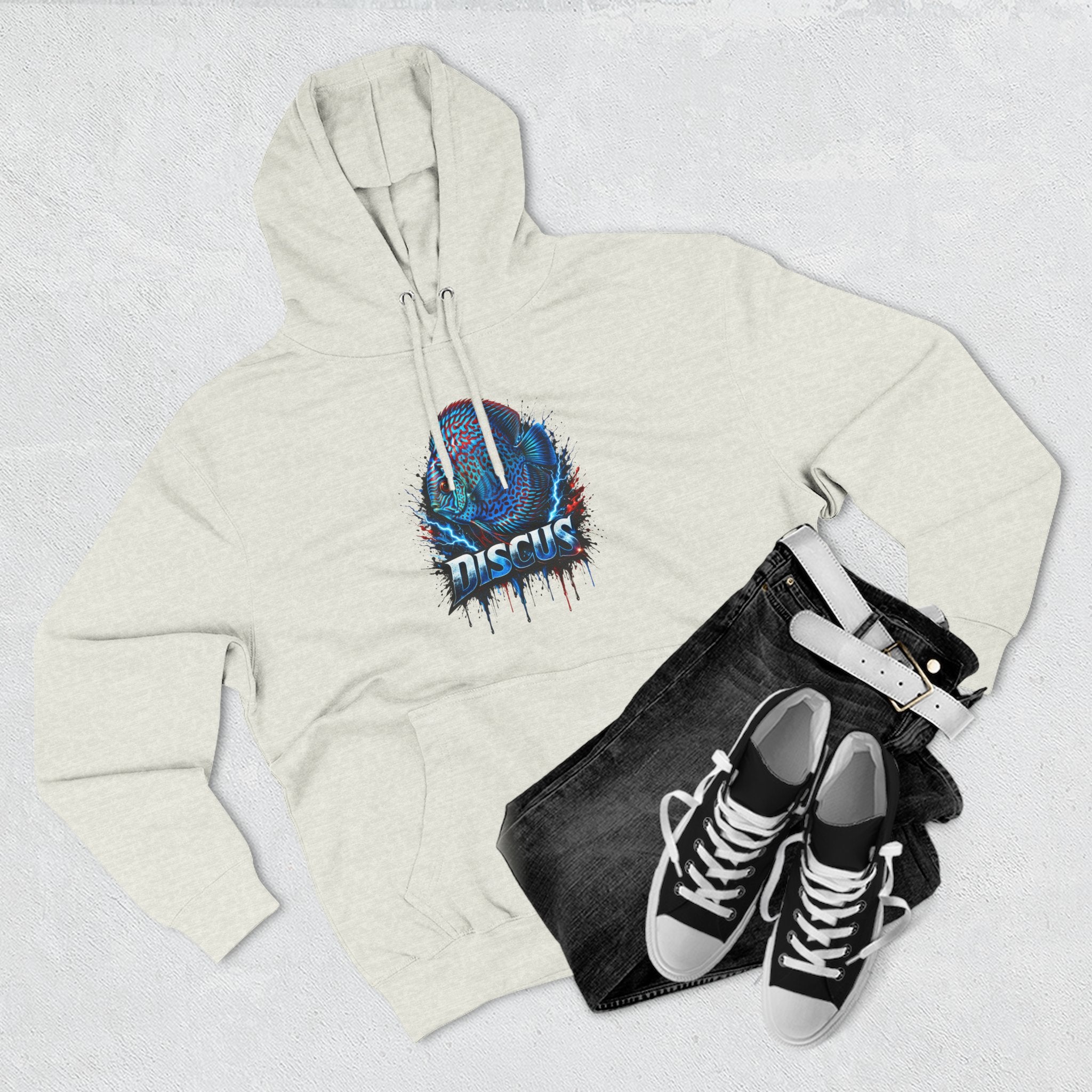 Electric Discus – Premium "Lightning" Lane Seven Hoodie