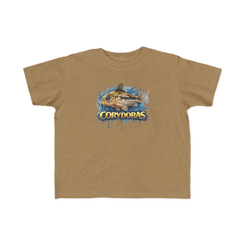 Toddler Tee — 'Corydoras' Aquarium Fish Graphic