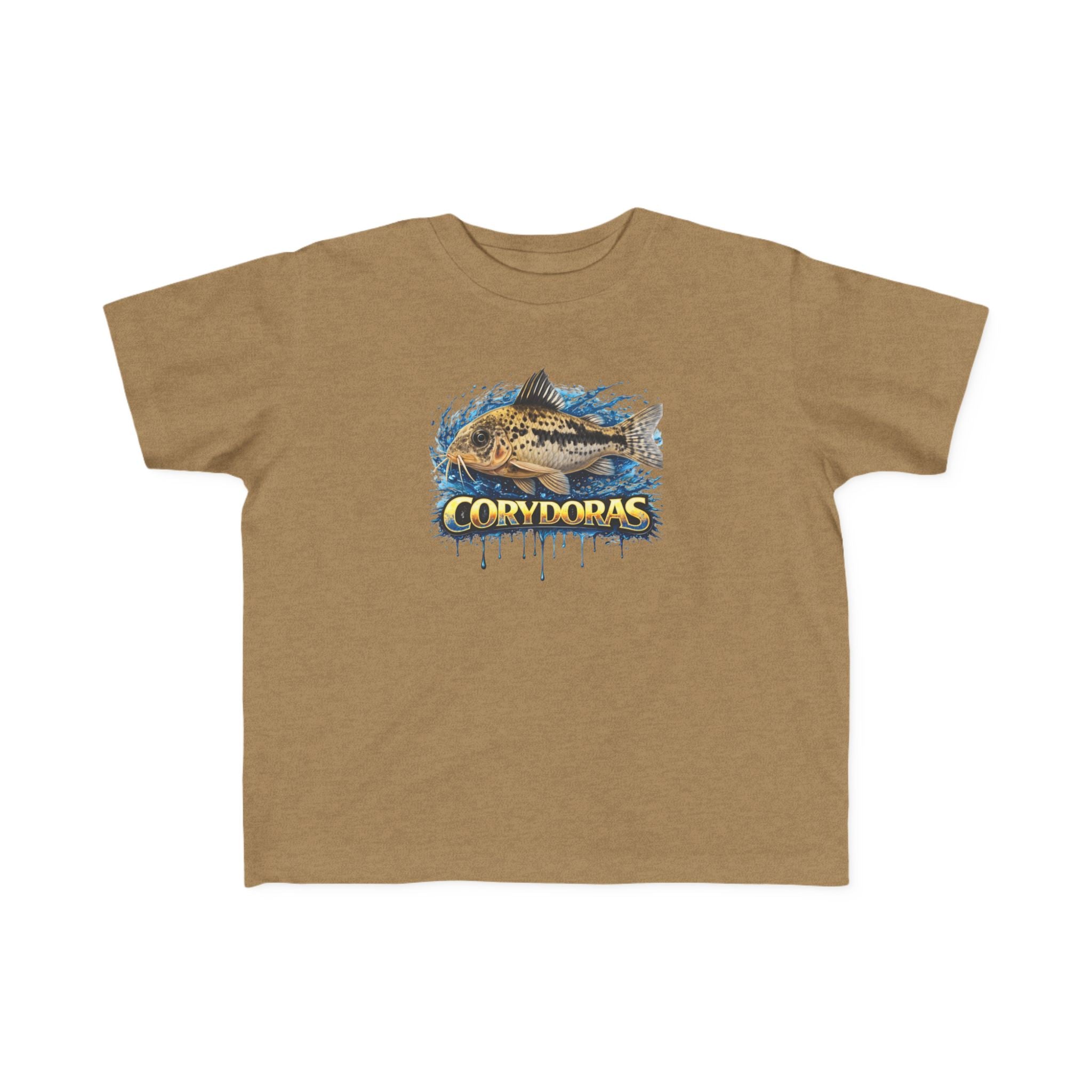 Toddler Tee — 'Corydoras' Aquarium Fish Graphic