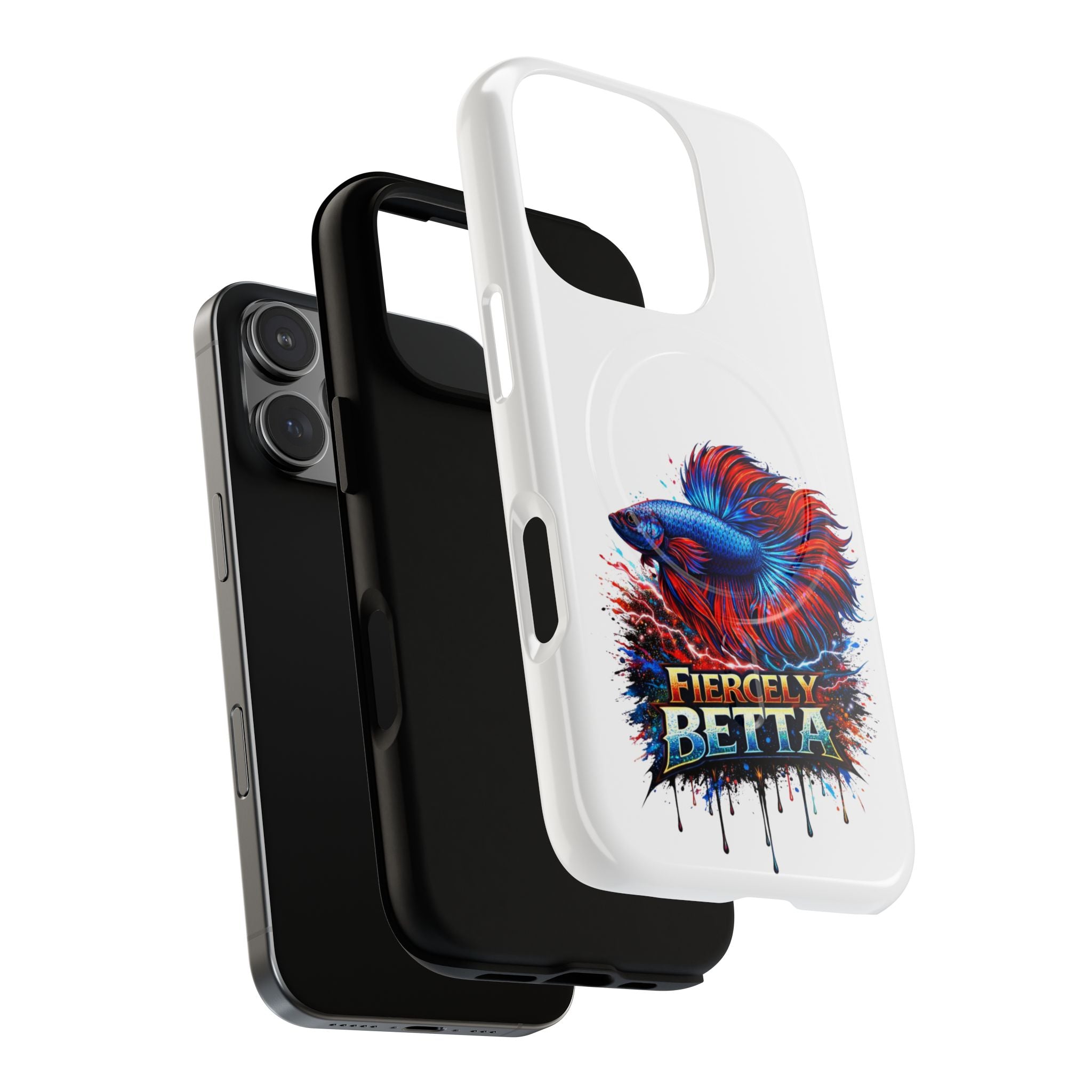 Fiercely Betta Phone Case — Tough Magnetic Protective Case