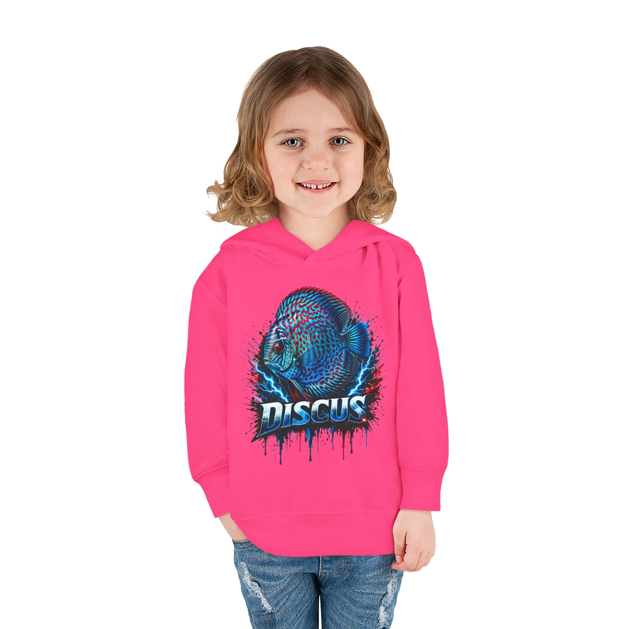 Electric Discus – Toddler Premium "Lightning" Fleece Hoodie