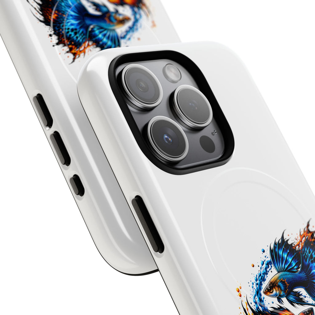 Fire & Ice Guppy – "Neon Flare" Magnetic Impact Case