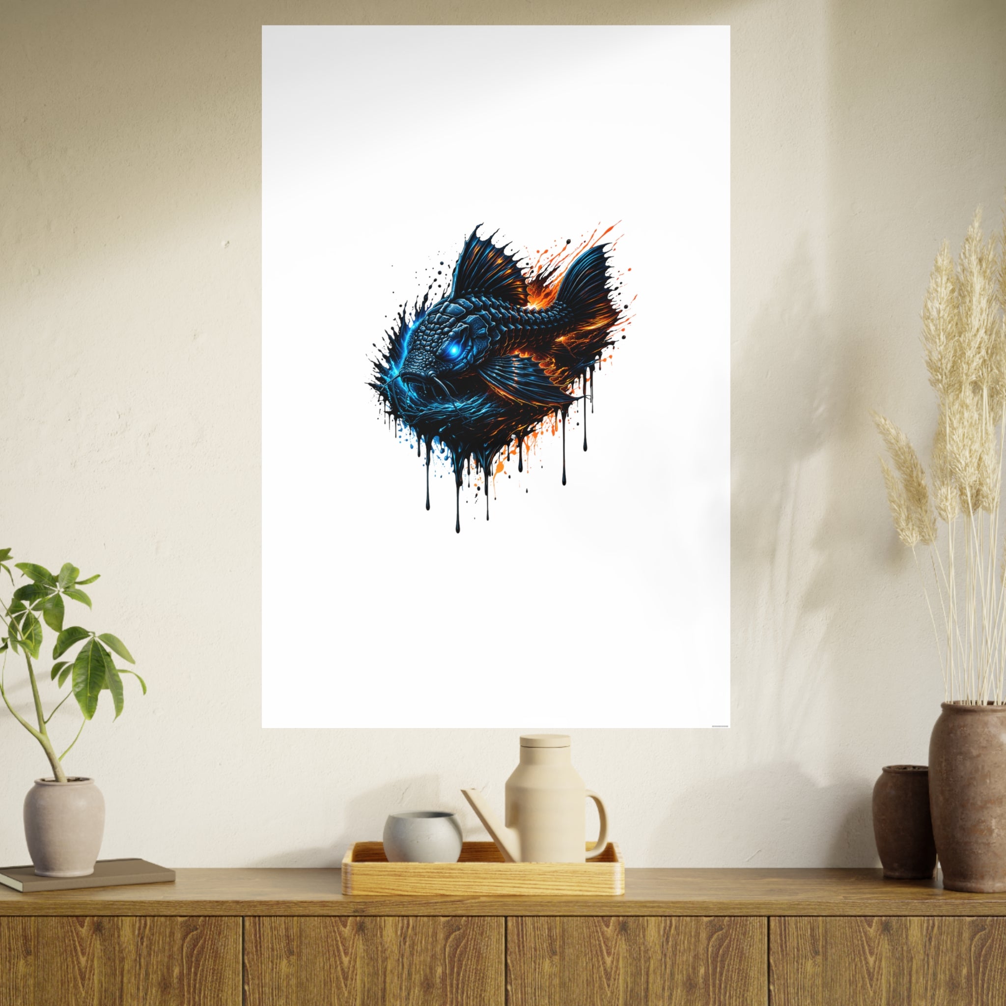 Armored Pleco L-185 – Premium Satin Photo Art Poster