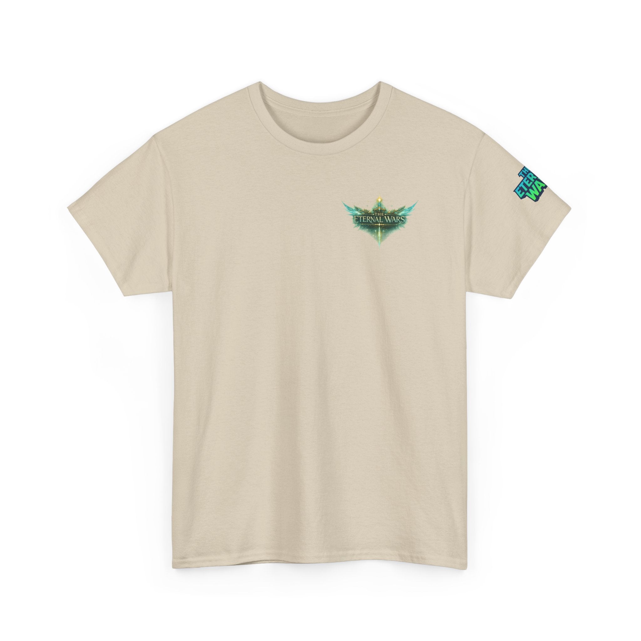 The Eternal Wars Graphic Tee – "Cambria" Winged Warrior Shirt