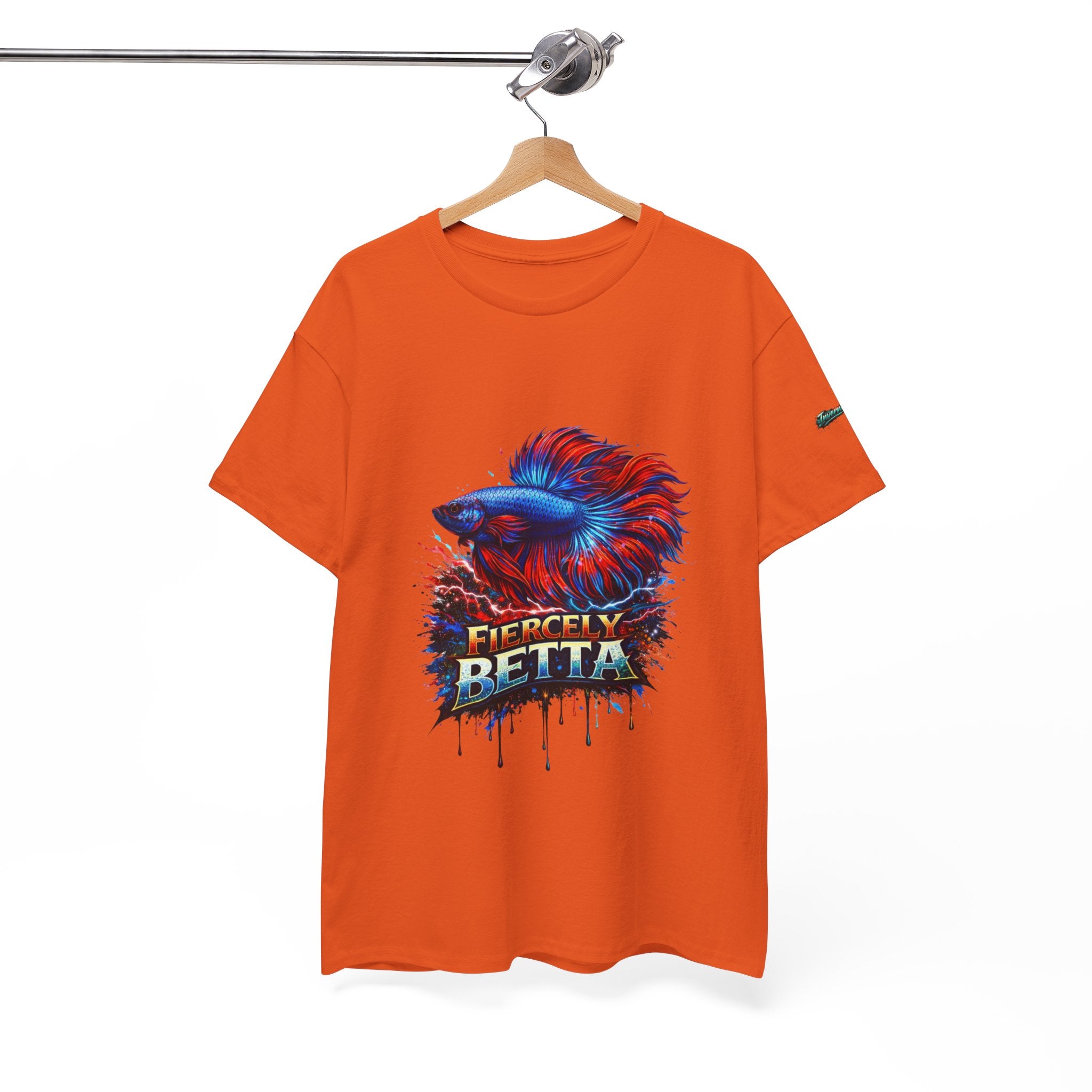 Betta Fish T-Shirt — Fiercely Betta Colorful Aquarium Fish Tee