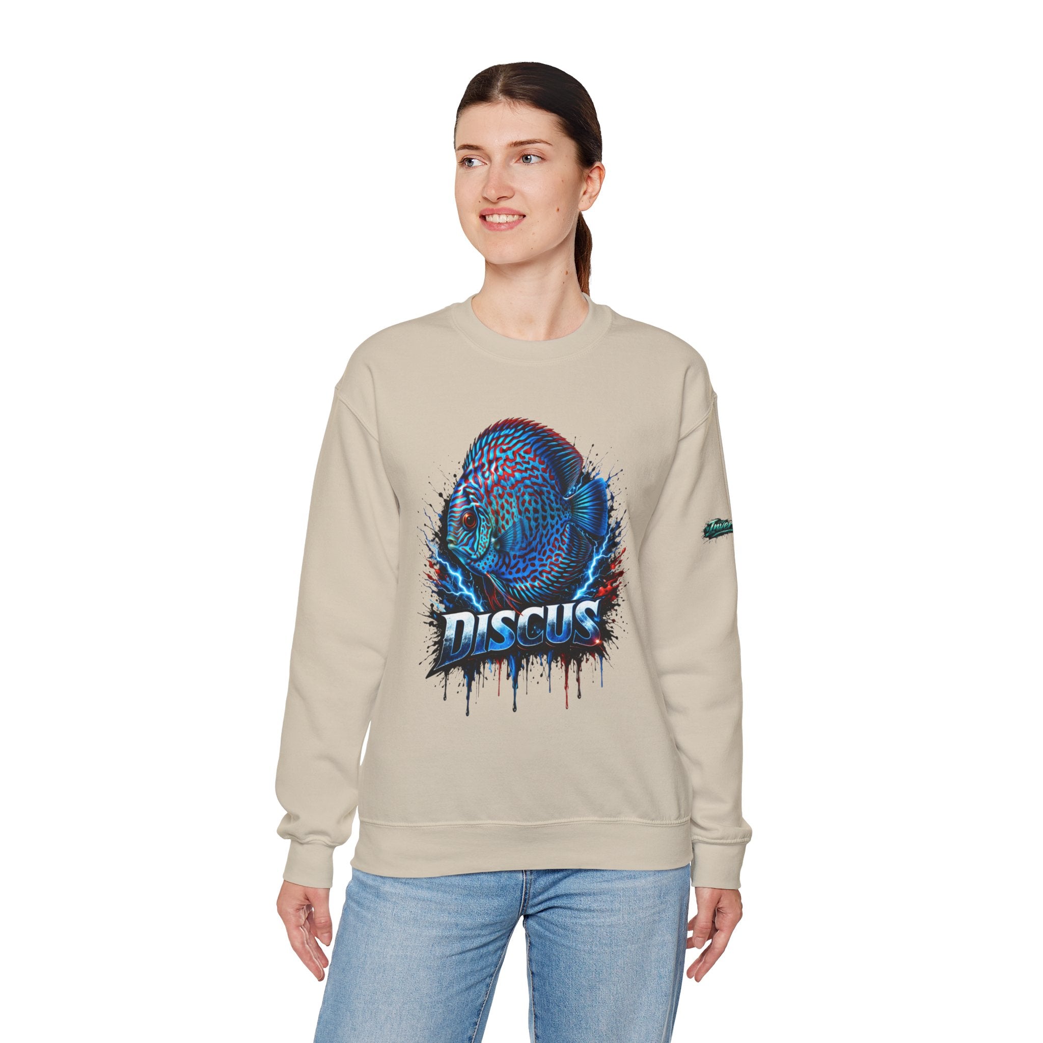 Electric Discus – Heavy Blend "Lightning" Crewneck Sweatshirt