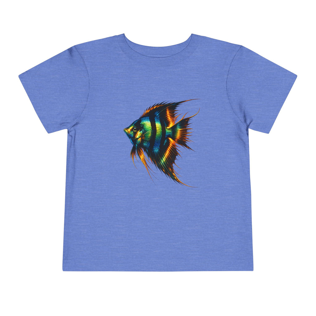 Toddler Tee - Colorful Aquarium Angelfish Graphic Shirt