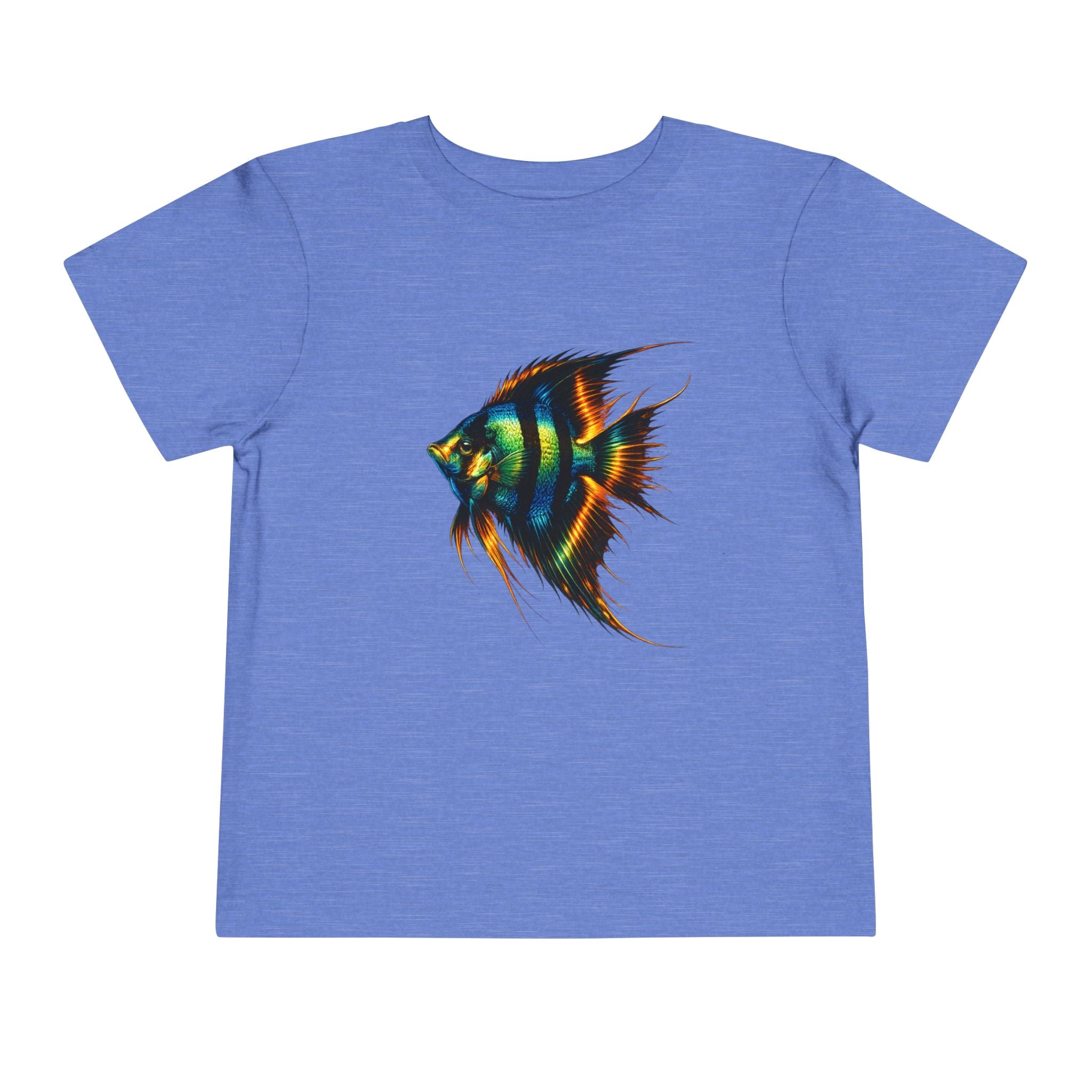 Toddler Tee - Colorful Aquarium Angelfish Graphic Shirt
