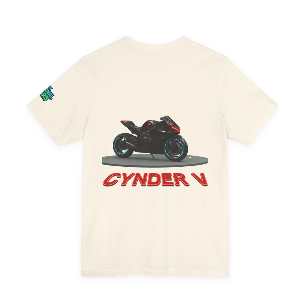 The Eternal Wars Motorcycle Tee — Cynder V Sportbike Graphic Shirt