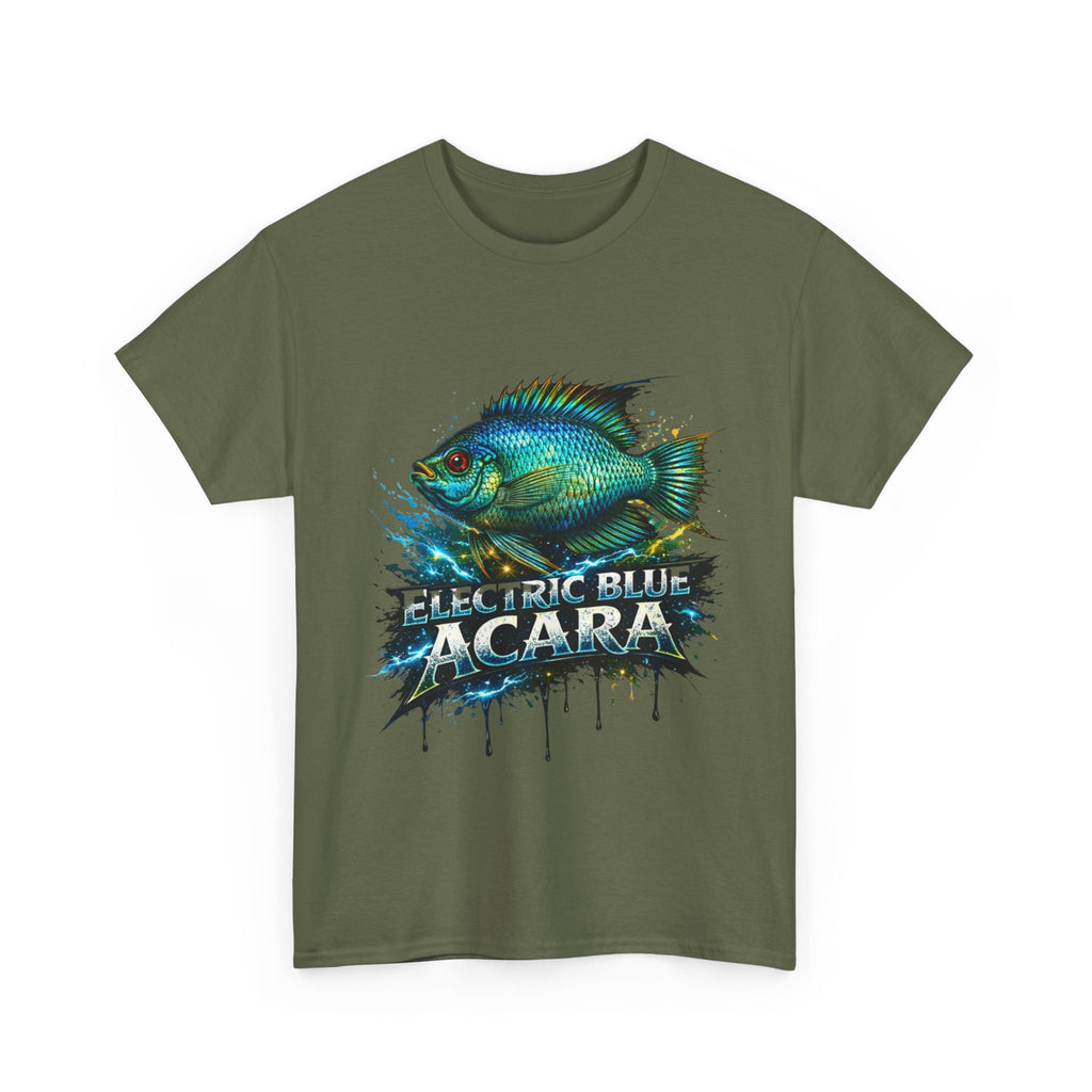 Electric Blue Acara – Premium Graphic Tee