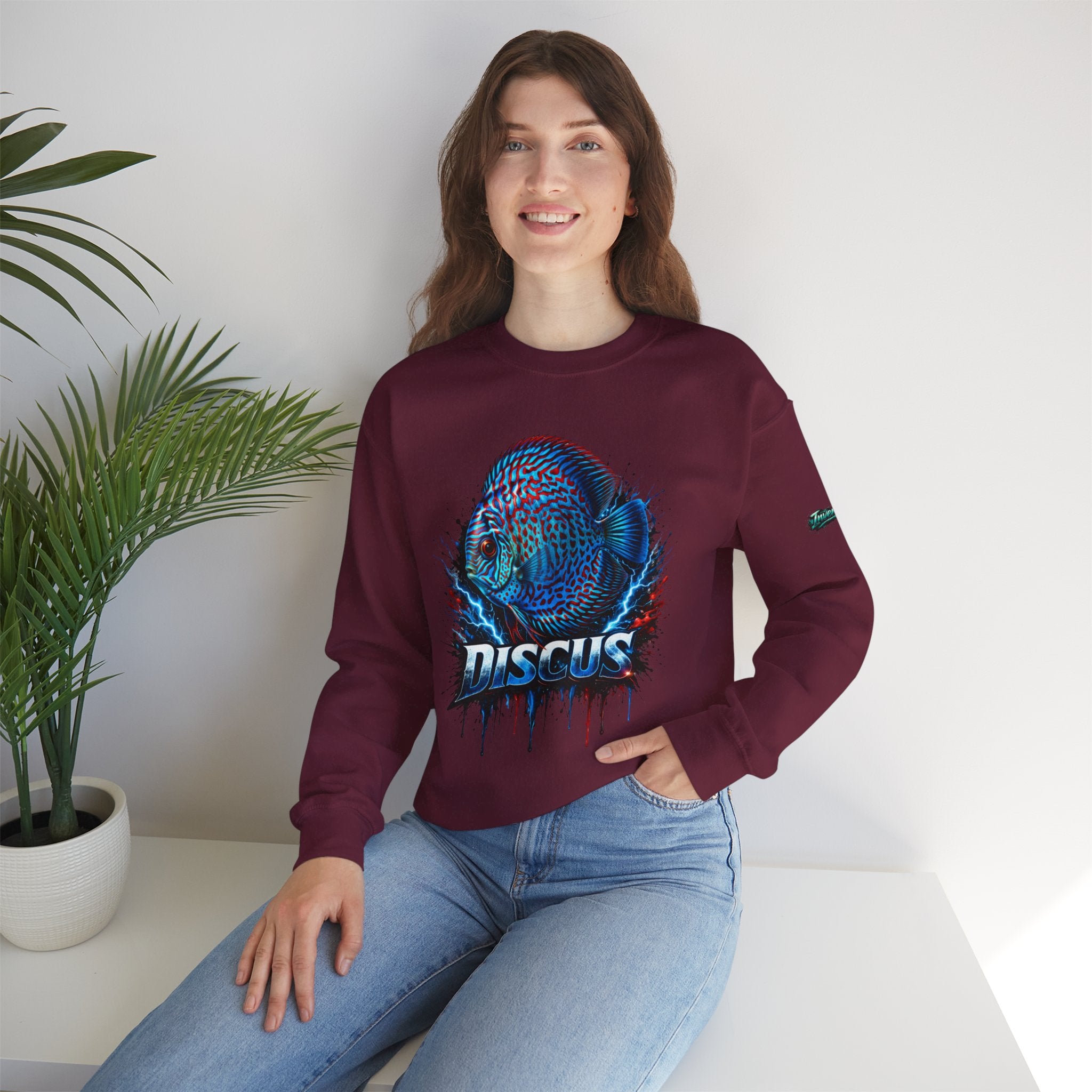 Electric Discus – Heavy Blend "Lightning" Crewneck Sweatshirt