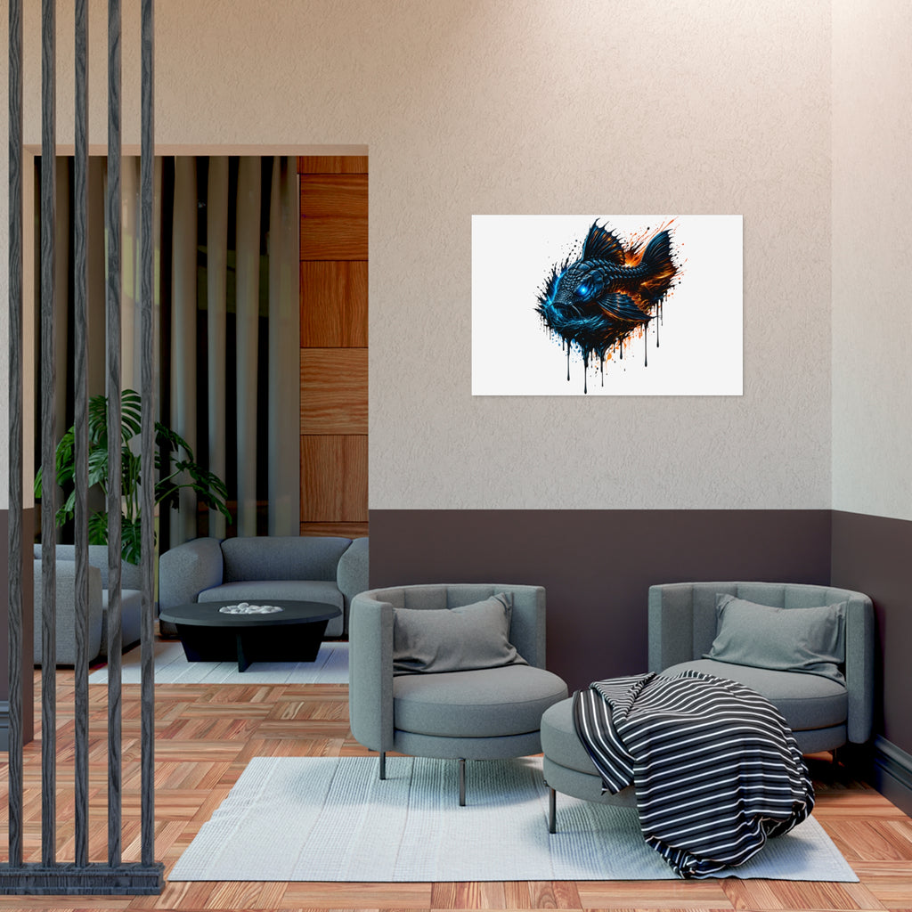 Armored Pleco – Premium Uncoated Matte Poster L-185