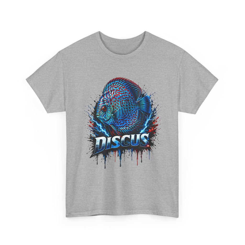 Discus Fish Graphic Tee - Vibrant Aquarium Fish Shirt