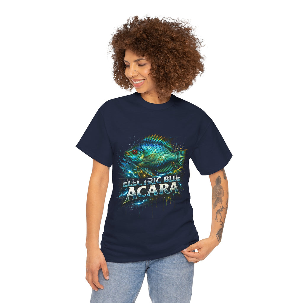 Electric Blue Acara – Premium Graphic Tee