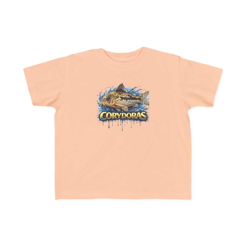 Toddler Tee — 'Corydoras' Aquarium Fish Graphic