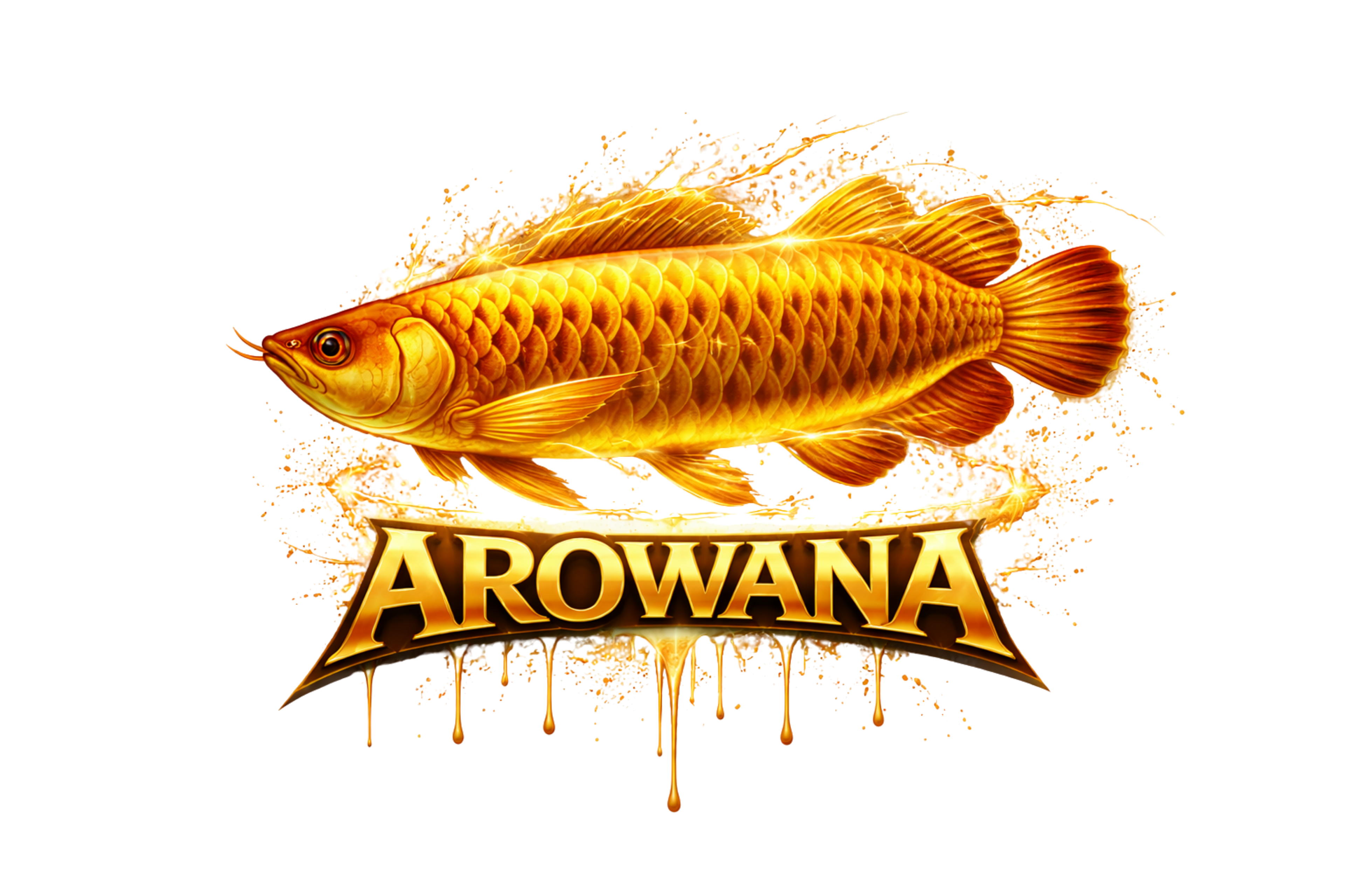 Arowana Fish Graphic Hoodie – Golden Arowana Design