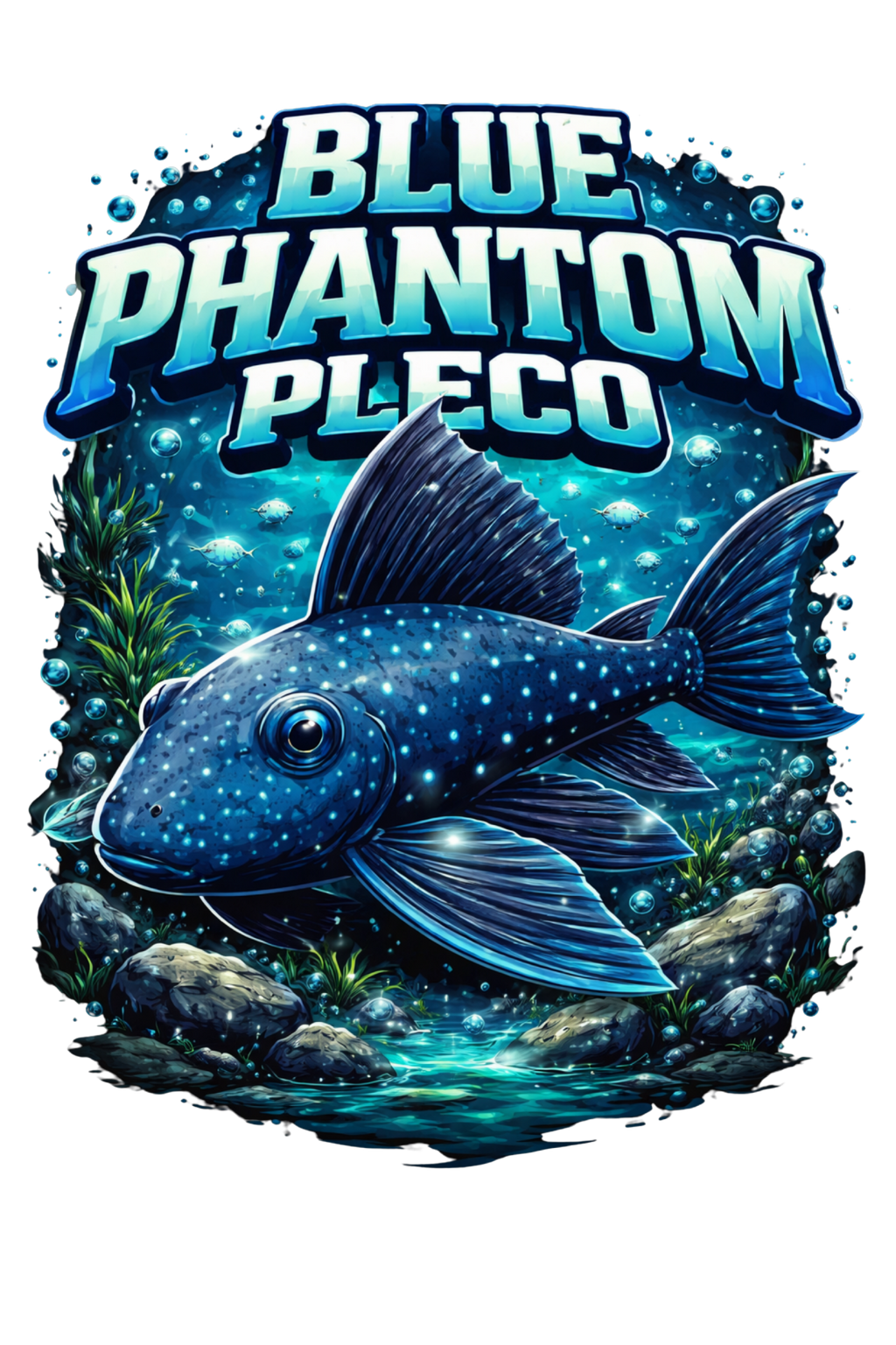 Founder’s Edition: Blue Phantom Pleco (L128) – Tactical Series