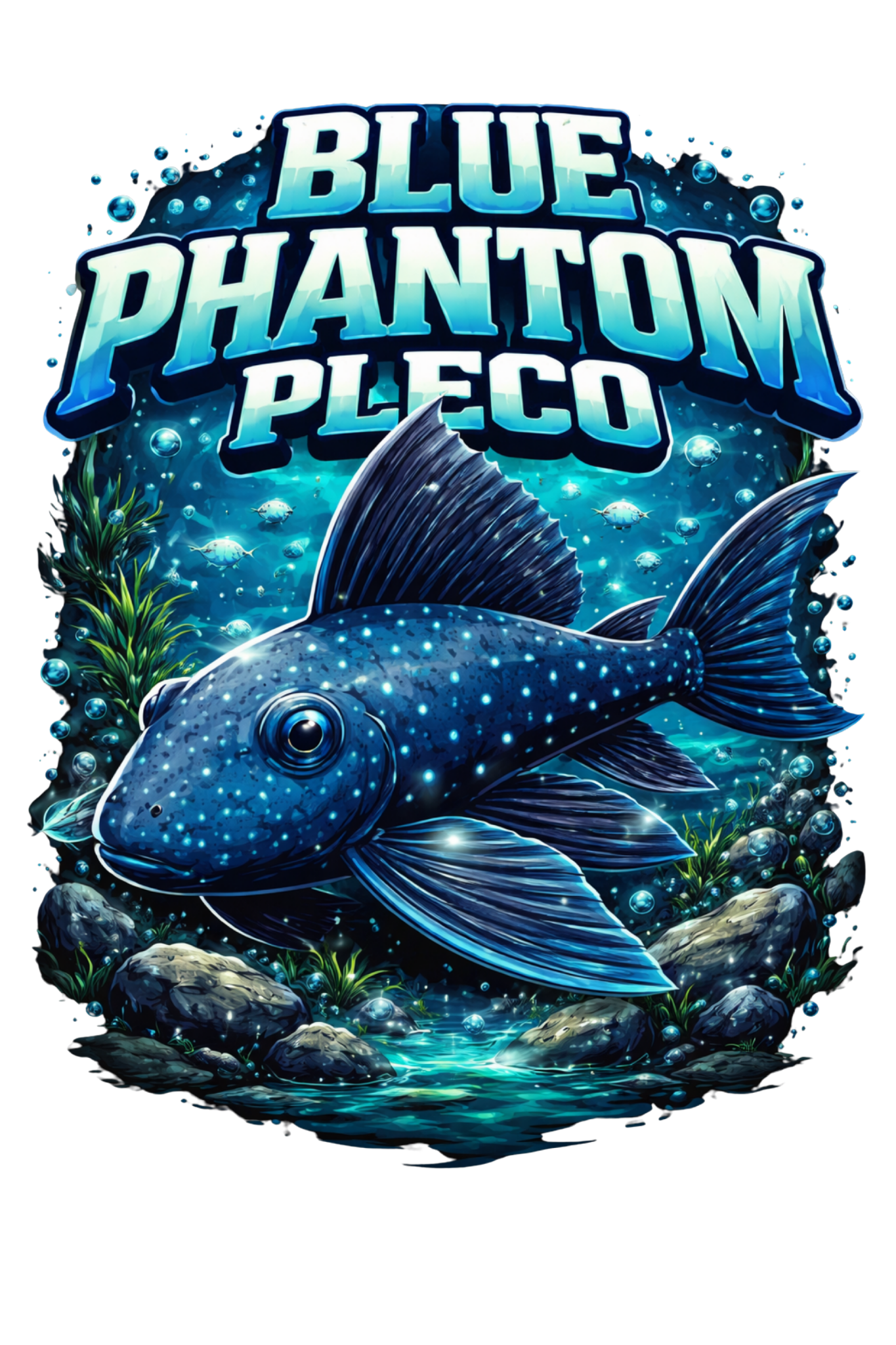 Founder’s Edition: Blue Phantom Pleco (L128) – Tactical Series