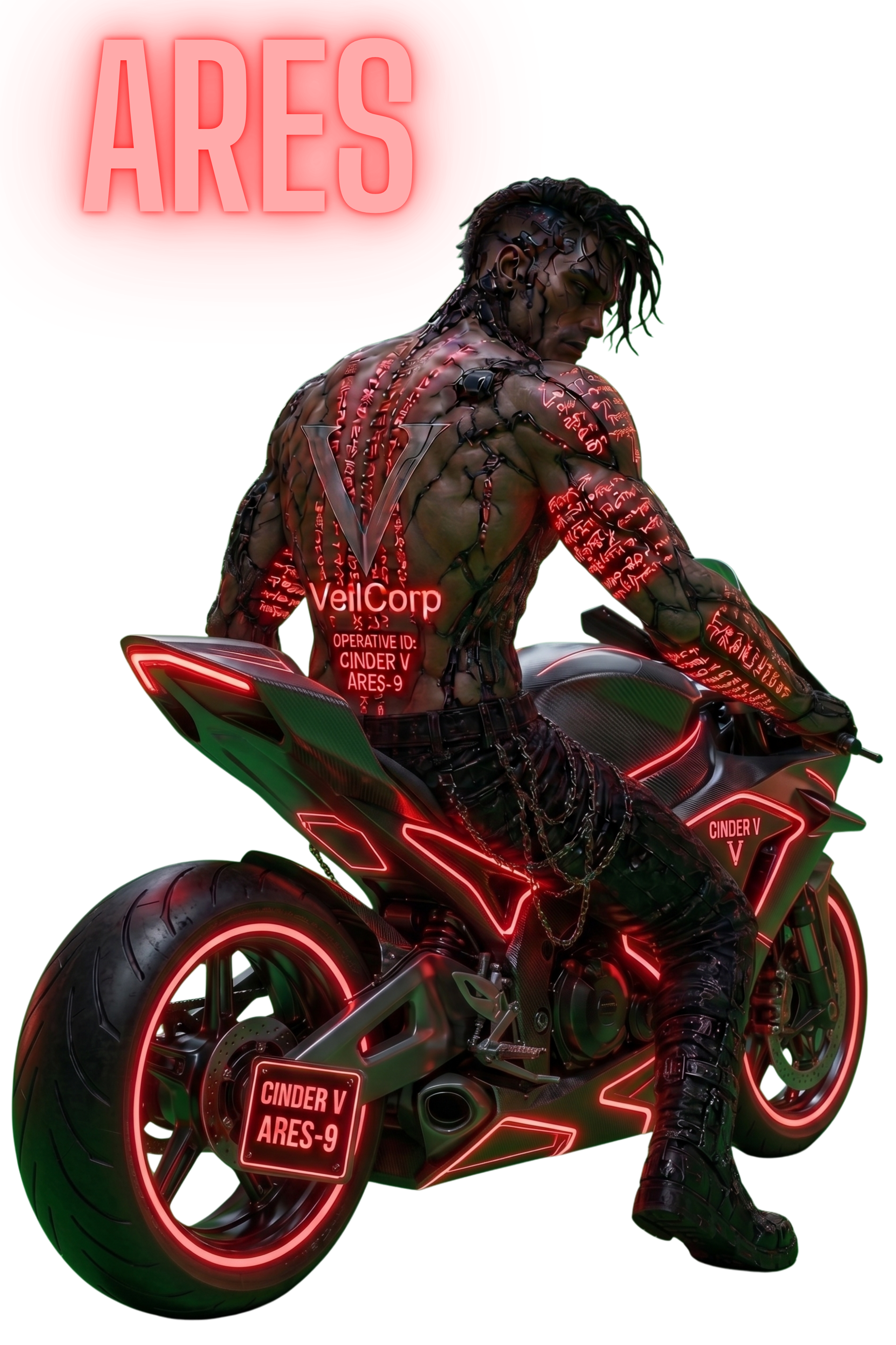 Ares Biker T-Shirt — The Eternal Wars