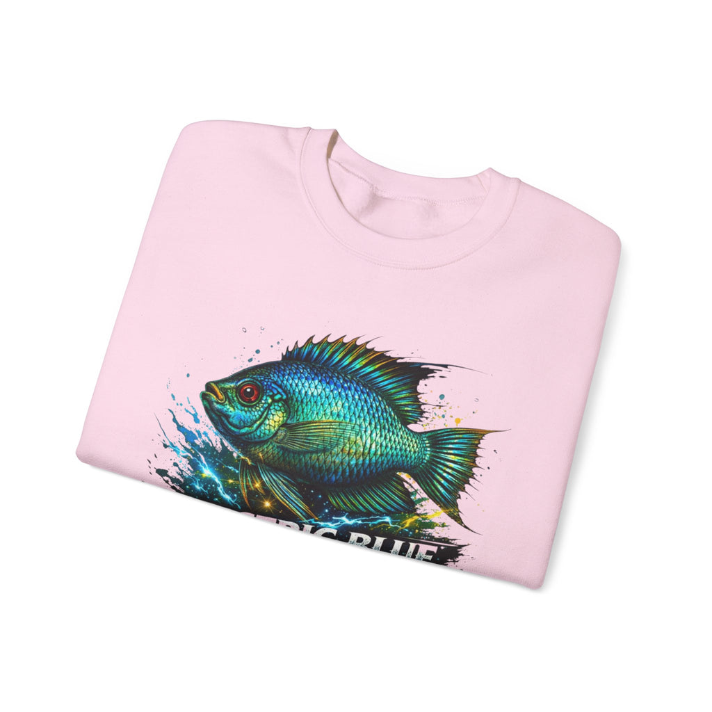 Electric Blue Acara – Heavy Blend™ Crewneck Sweatshirt