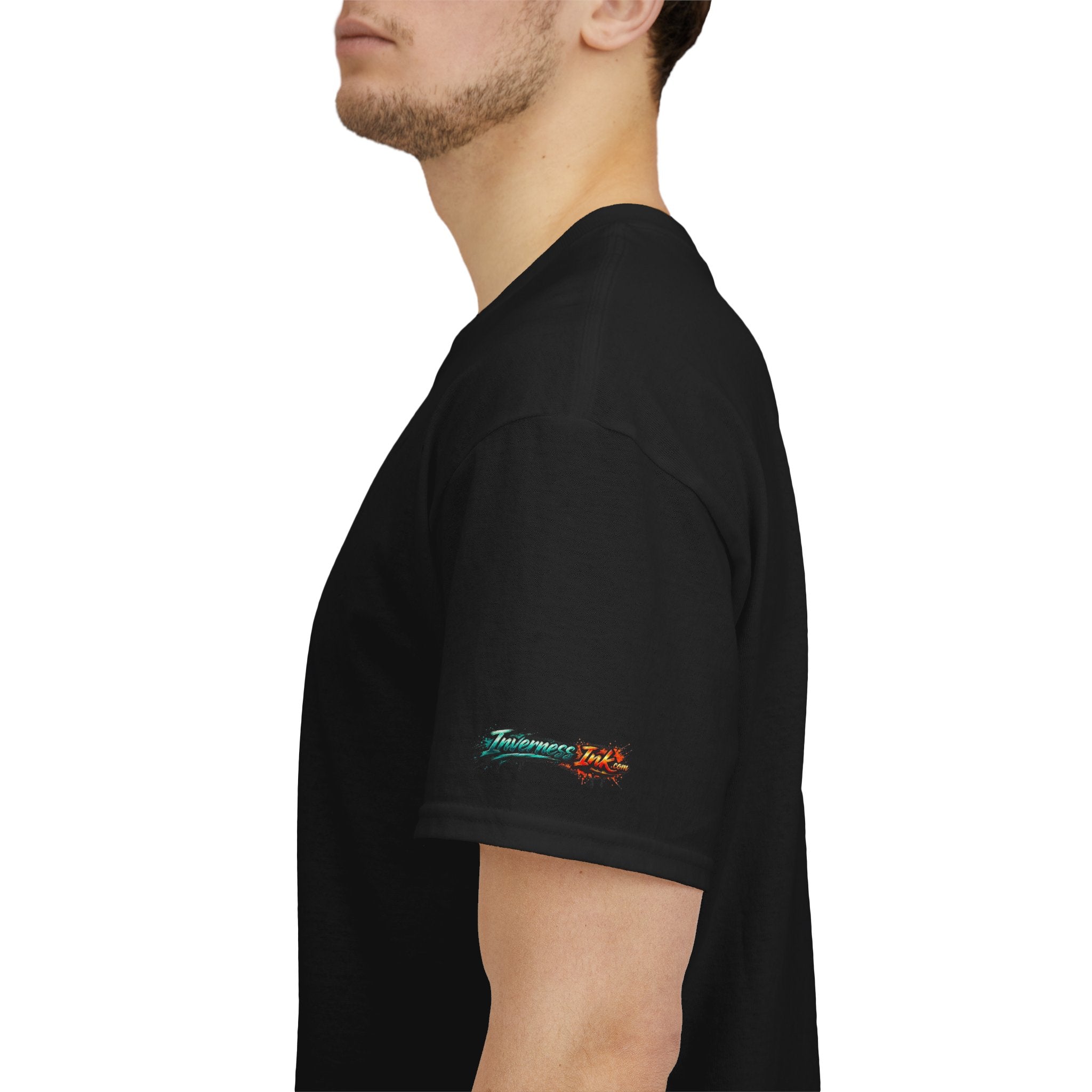 Angelfish Graphic Tee — Blue Tropical Fish Shirt