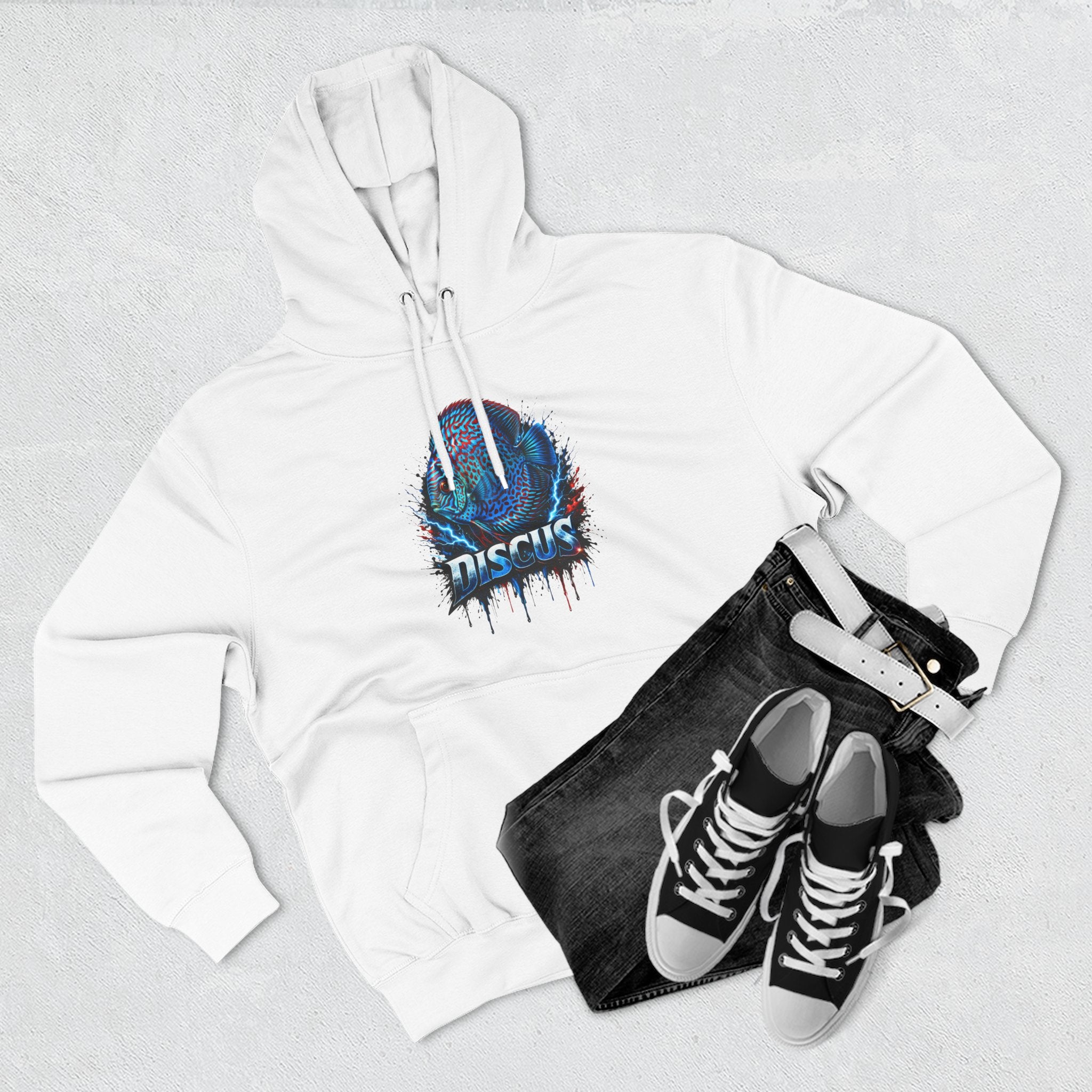 Electric Discus – Premium "Lightning" Lane Seven Hoodie