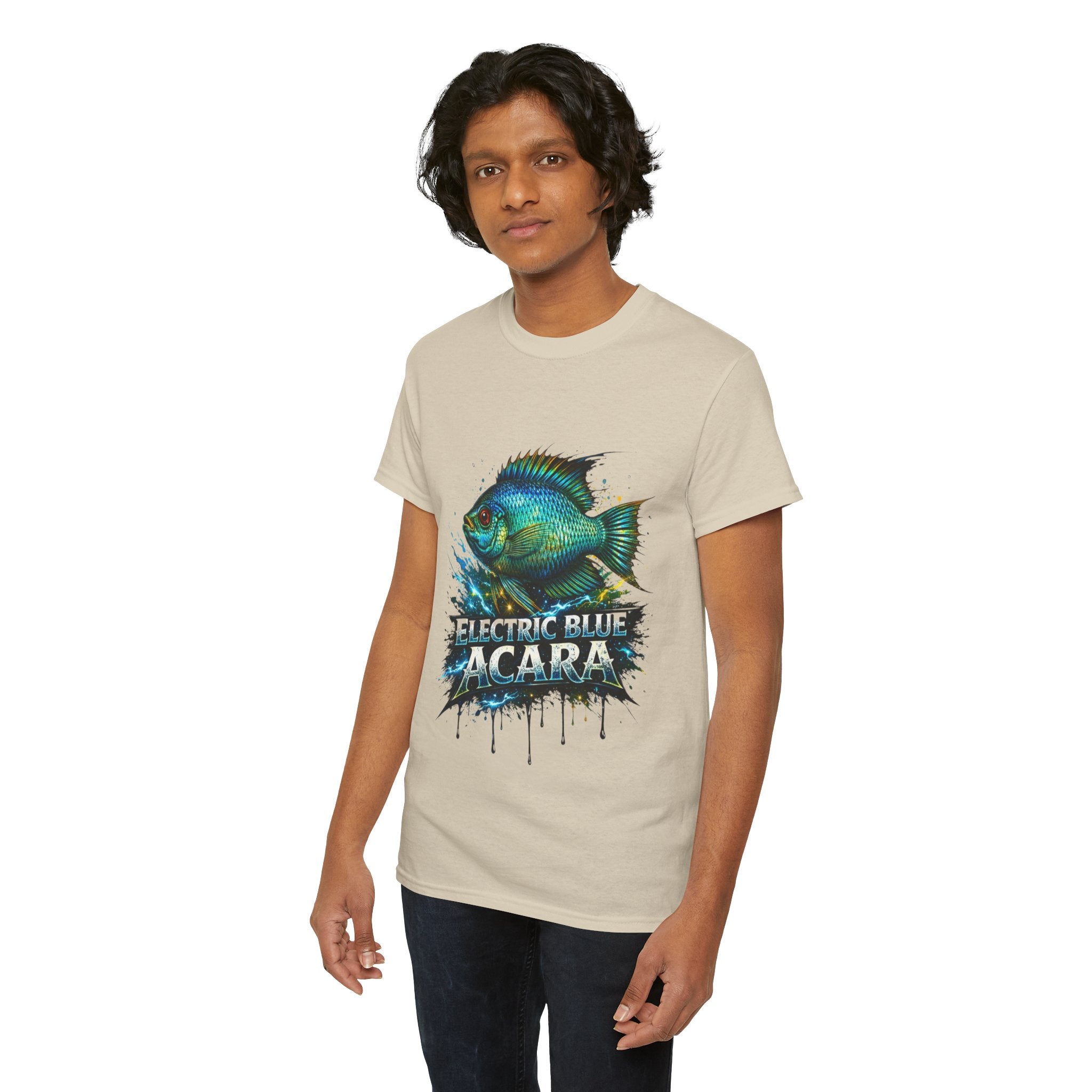 Electric Blue Acara – Premium Graphic Tee